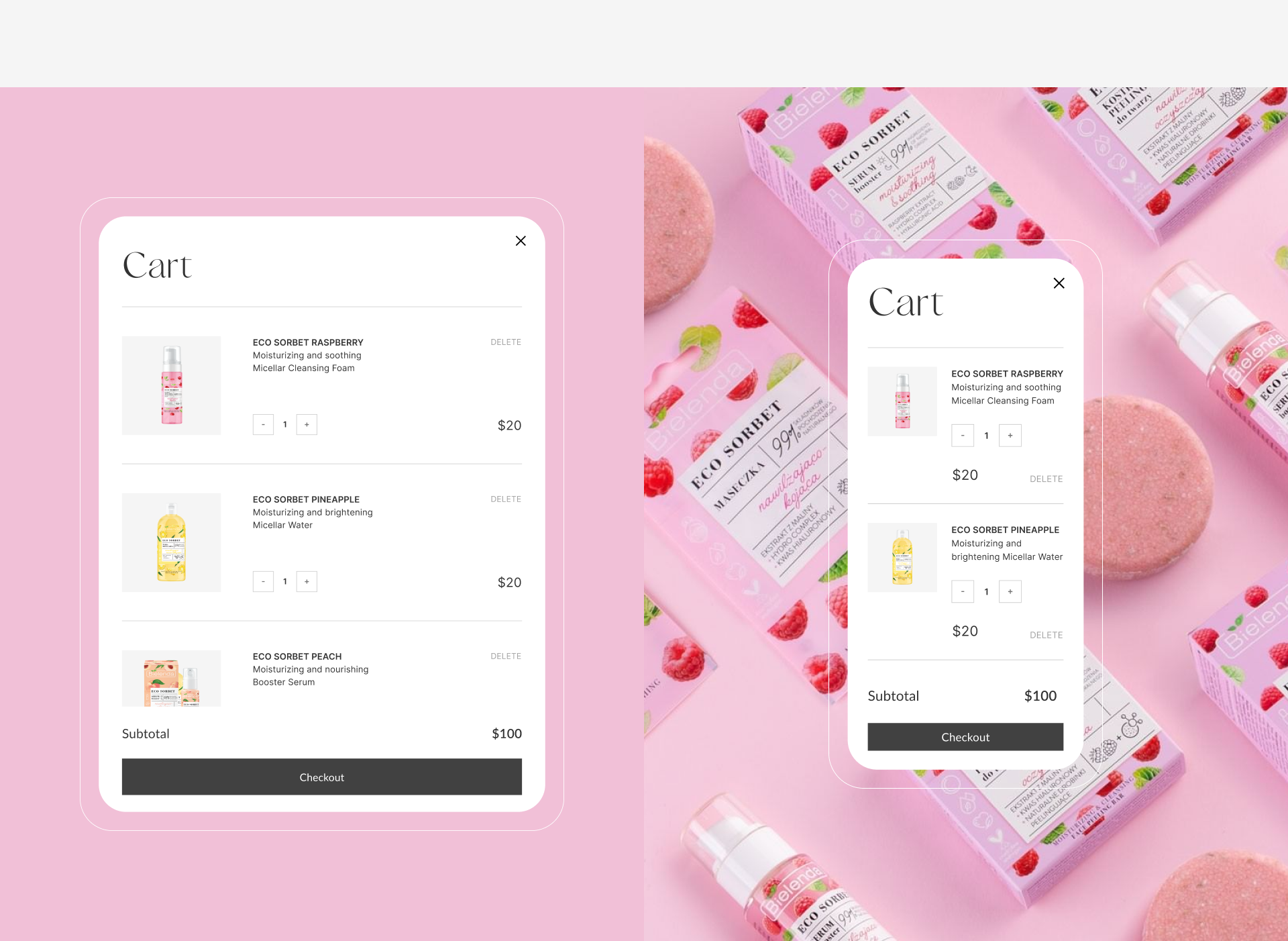 Bielenda - e-commerce website — Изображение №4 — Интерфейсы, Графика, Анимация на Dprofile