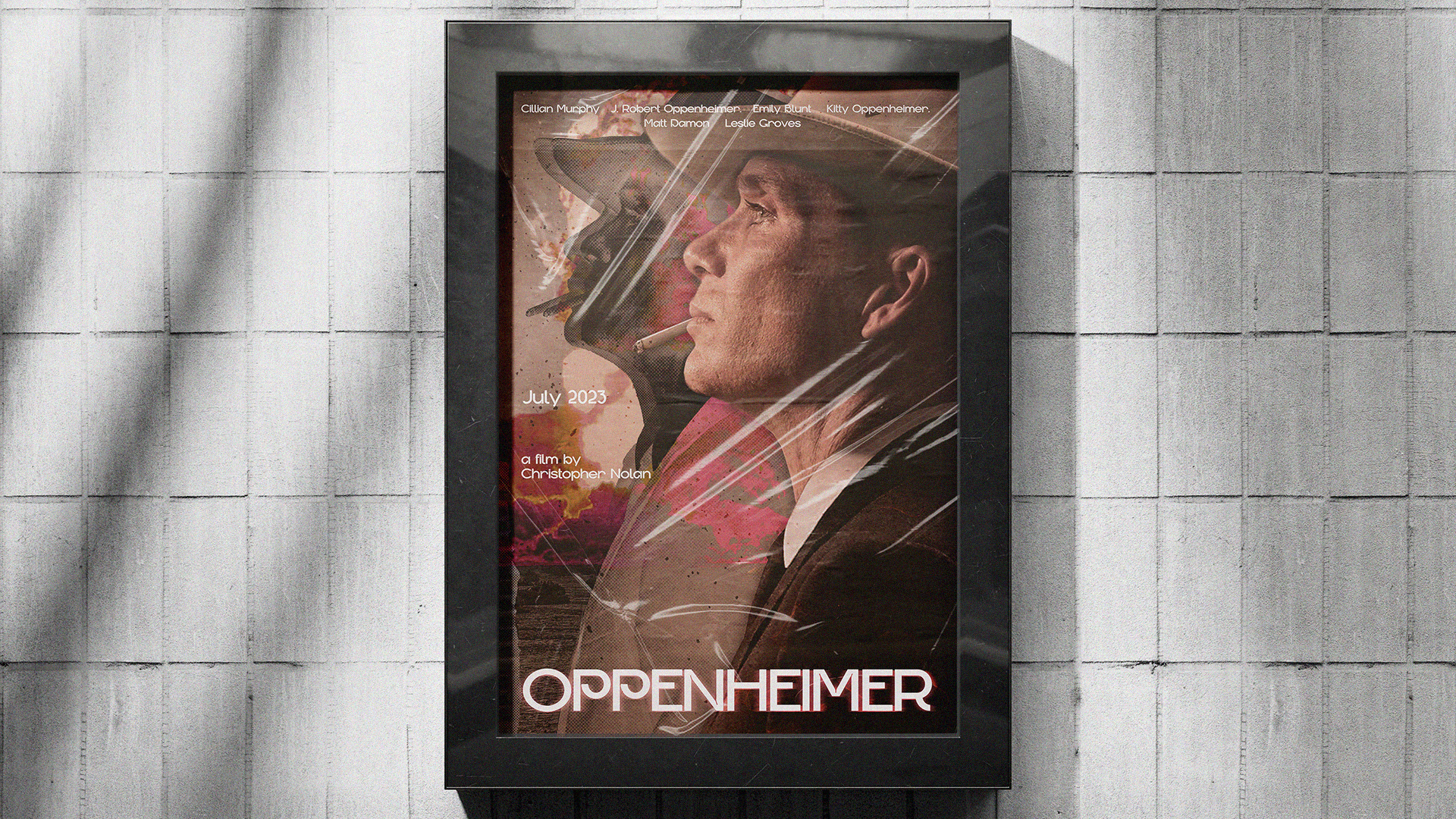 Poster oppenheimer — Изображение №1 — Брендинг, Маркетинг на Dprofile