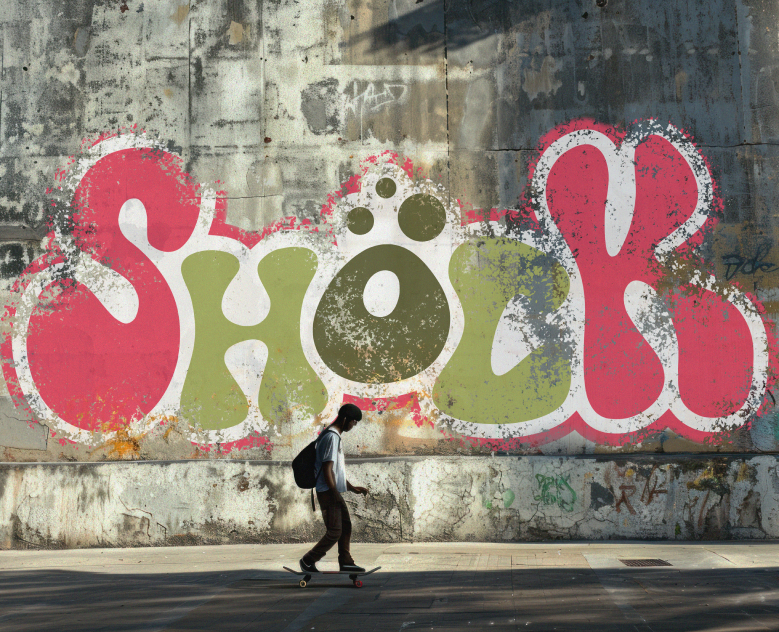 Shock Bubbles |Lettering| Brand Identity & Logo design — Брендинг, Графика на Dprofile