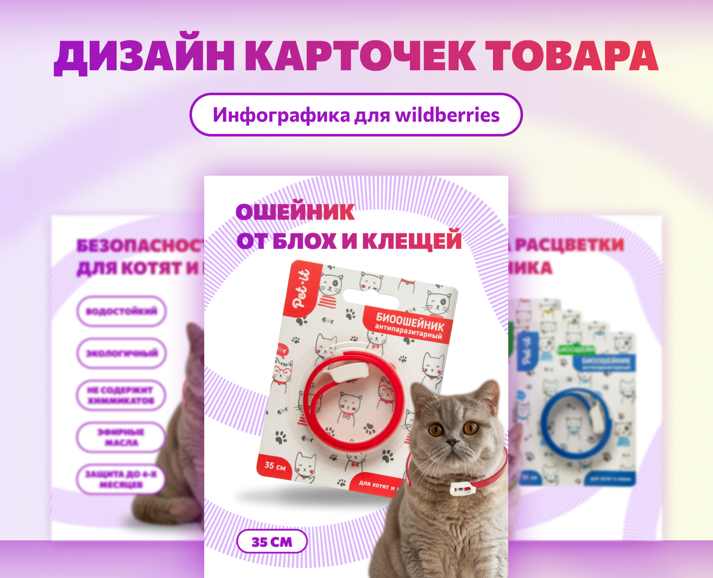Дизайн карточки товара Wildberries — Графика, Маркетинг на Dprofile