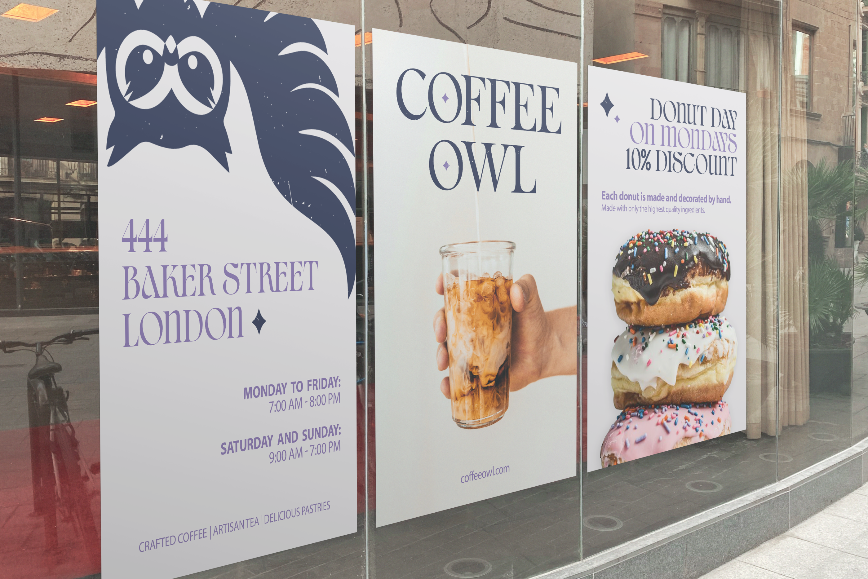 Coffee owl | Brand Identity & Logo design — Изображение №11 — Брендинг, Маркетинг на Dprofile