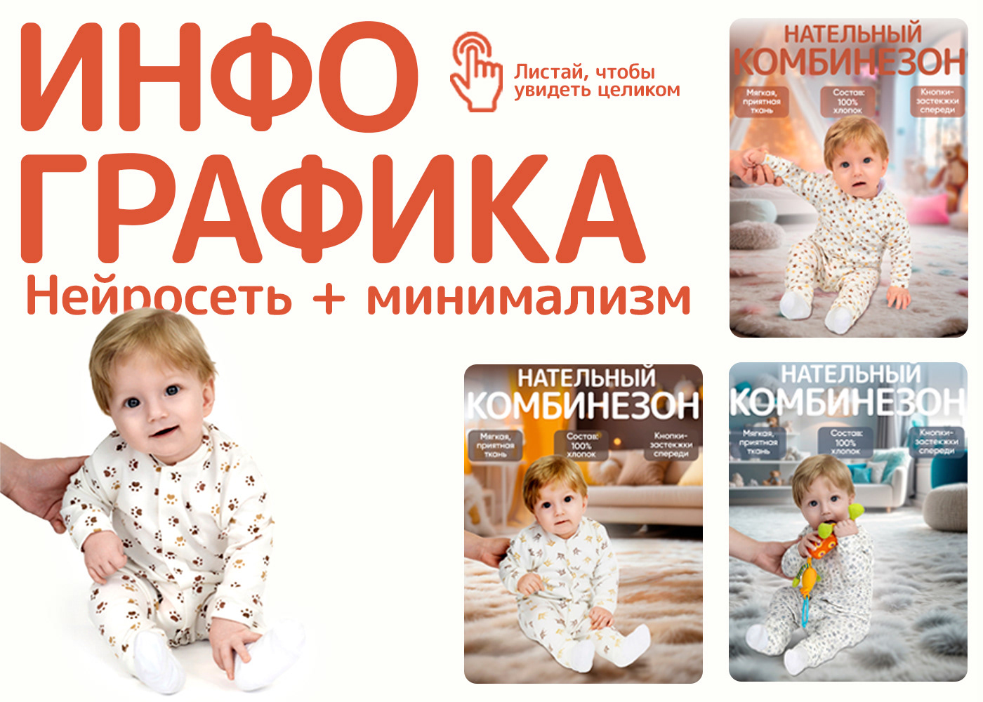 Инфографика для детской одежды — Изображение №1 — Графика, Маркетинг на Dprofile