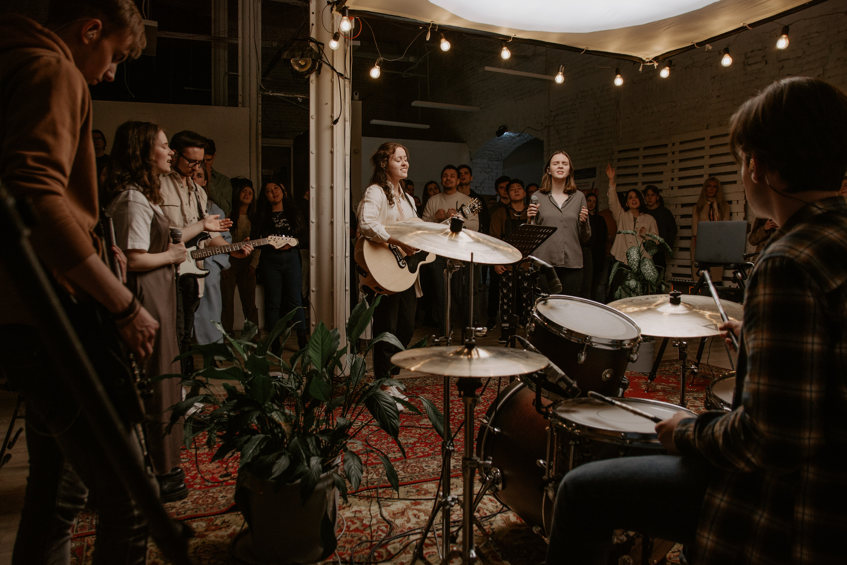 Обложка для песни «Жить в Твоей реальности» OWG Worship — Изображение №4 — Графика на Dprofile
