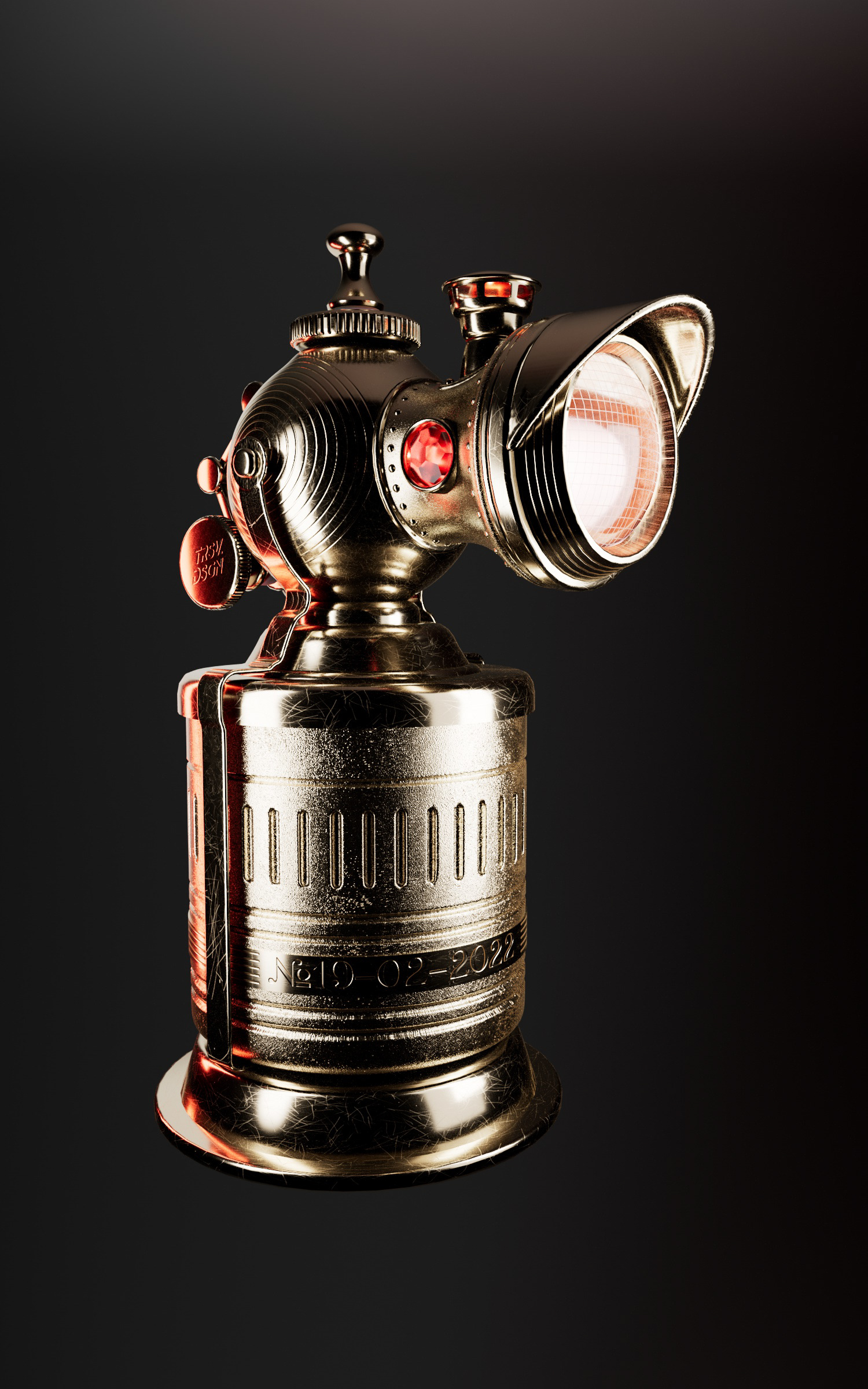 Steampunk lantern — Изображение №1 — Иллюстрация, Графика, 3D на Dprofile