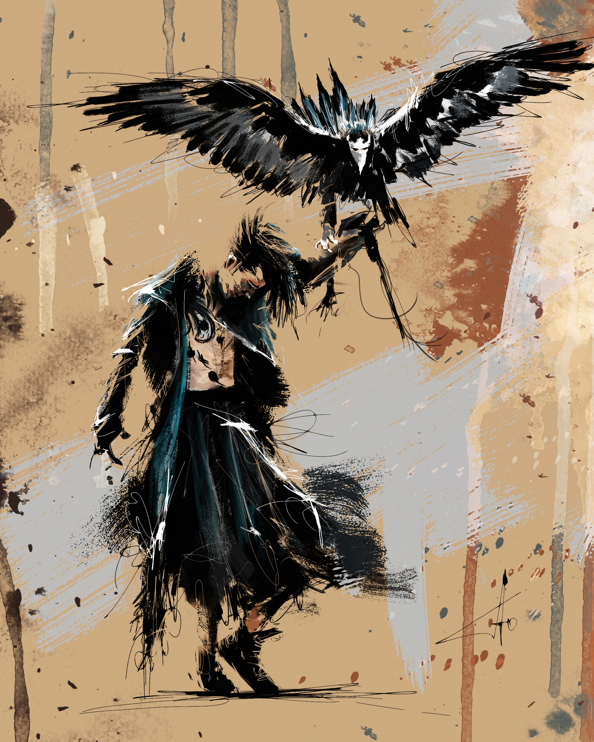 птица — Изображение №3 — Иллюстрация на Dprofile