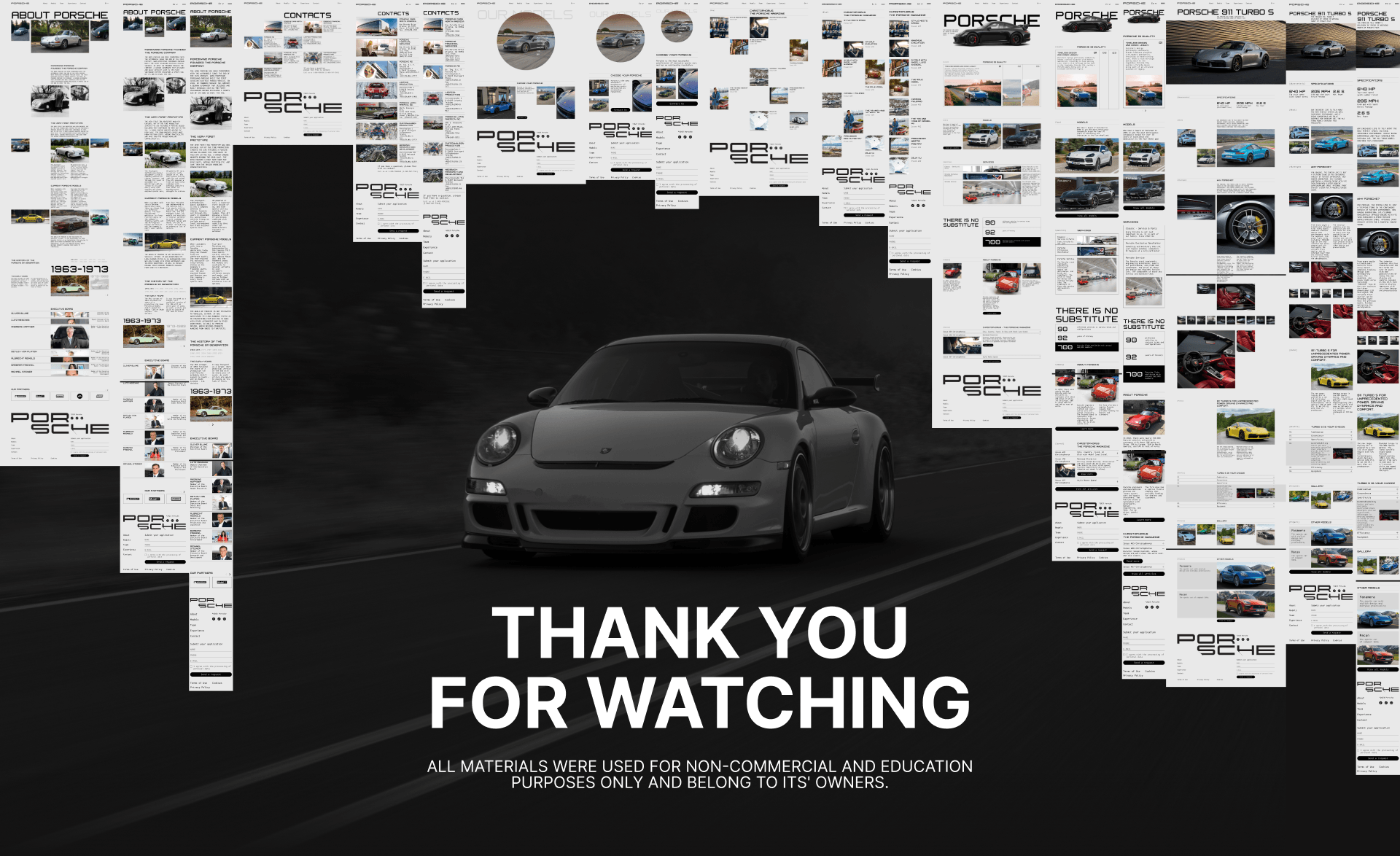 PORSCHE | Corporate website — Изображение №13 — Интерфейсы, Брендинг на Dprofile
