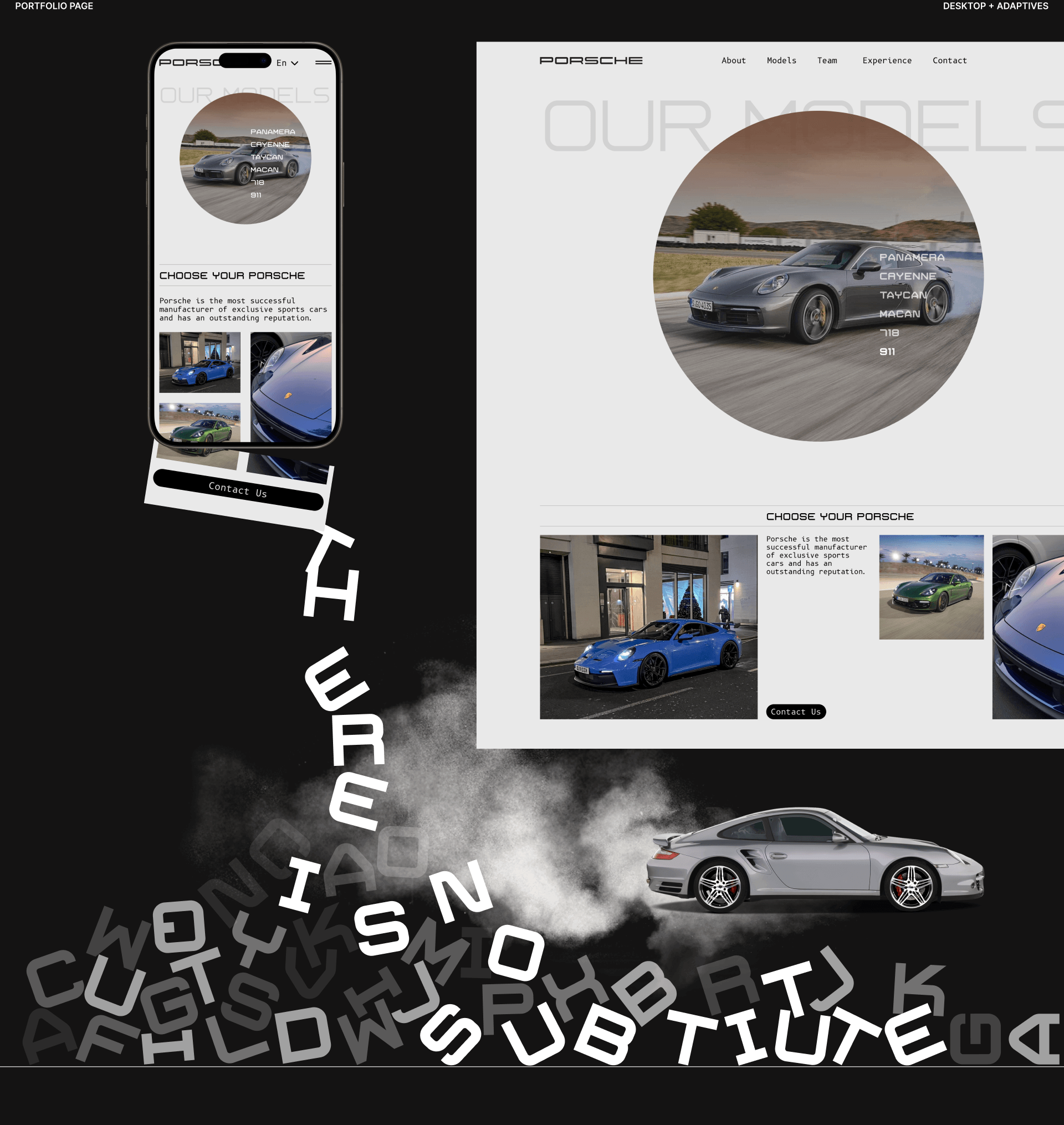 PORSCHE | Corporate website — Изображение №6 — Интерфейсы, Брендинг на Dprofile