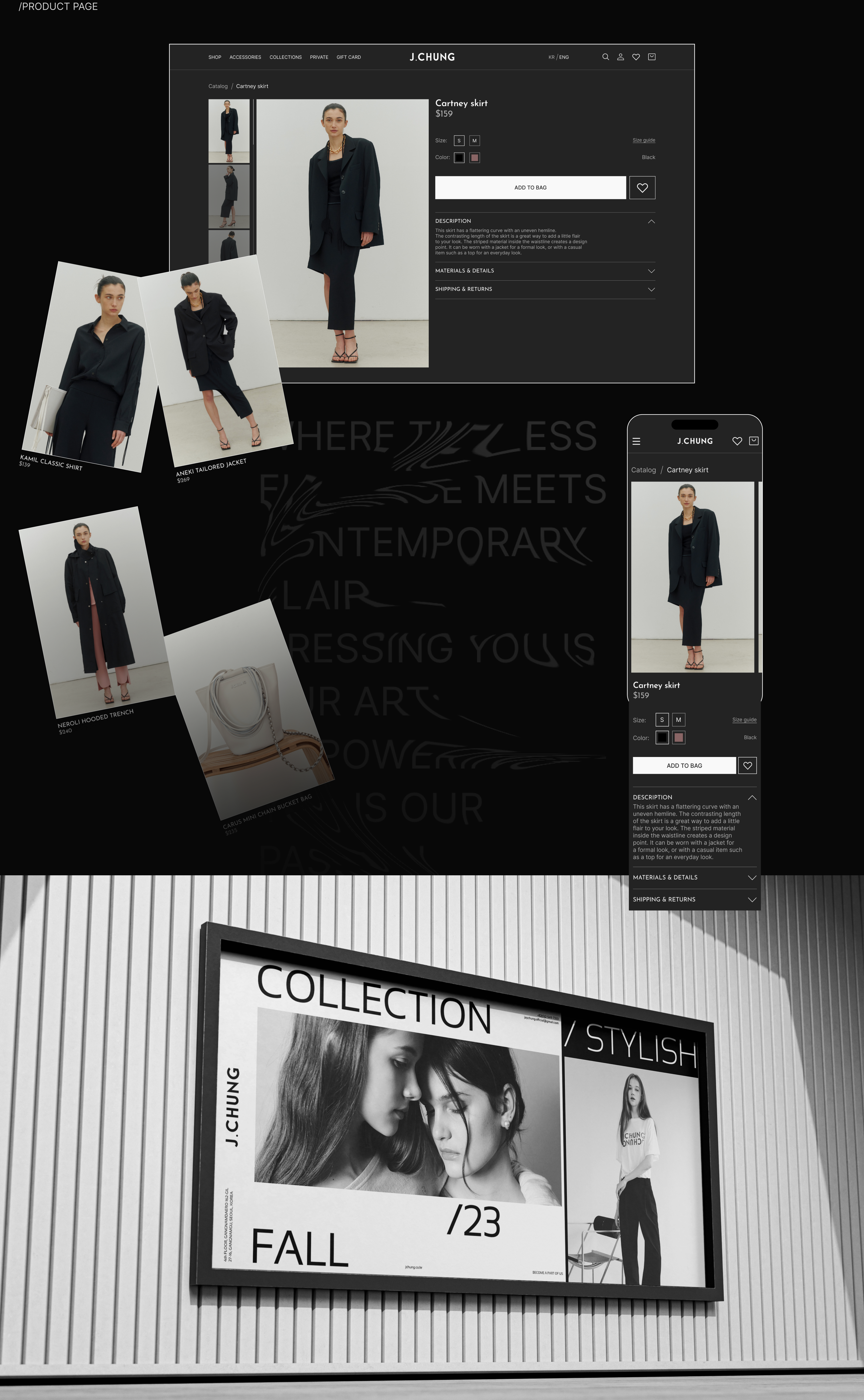J.CHUNG | E-commerce redesign concept — Изображение №7 — Интерфейсы на Dprofile
