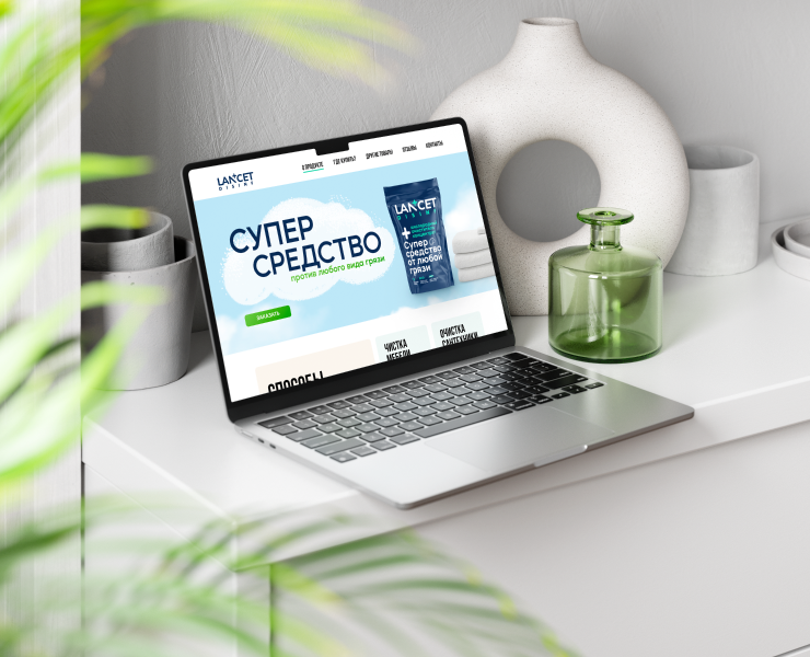 Разработка сайта "LANCET DISINF" на Dprofile