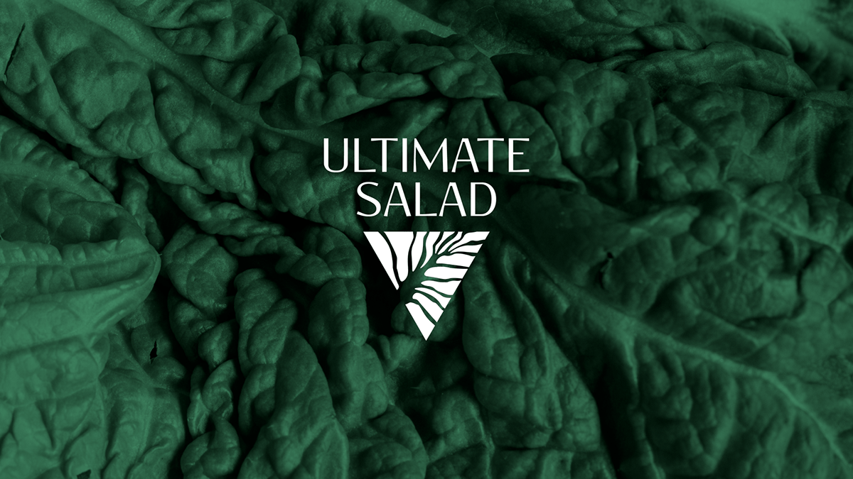Логотип и упаковка для бренда Ultimate Salad — Изображение №1 — Брендинг на Dprofile