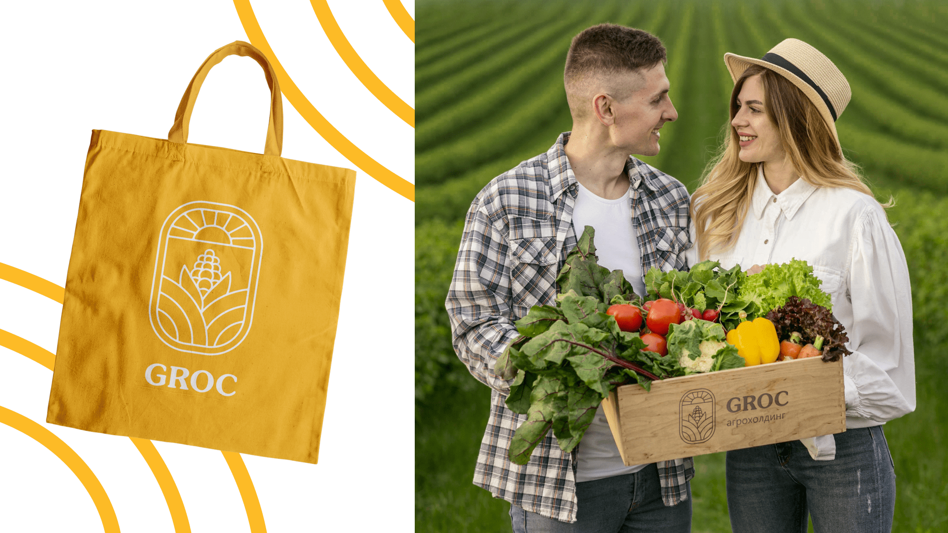 GROC агрохолдинг l Logo — Изображение №8 — Брендинг на Dprofile