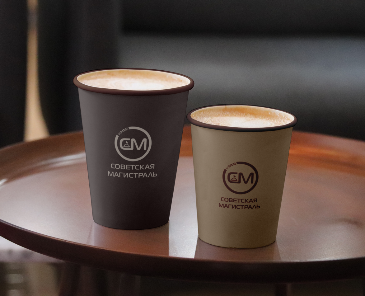 Логотип и айдентика для кафе — Брендинг, Графика на Dprofile