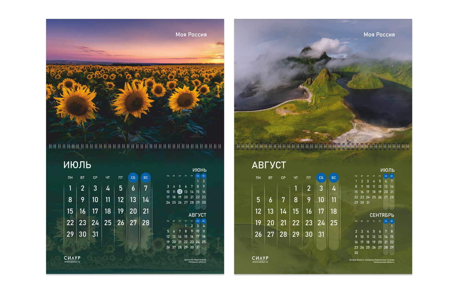 Календари перекидные — Изображение №6 — Графика на Dprofile