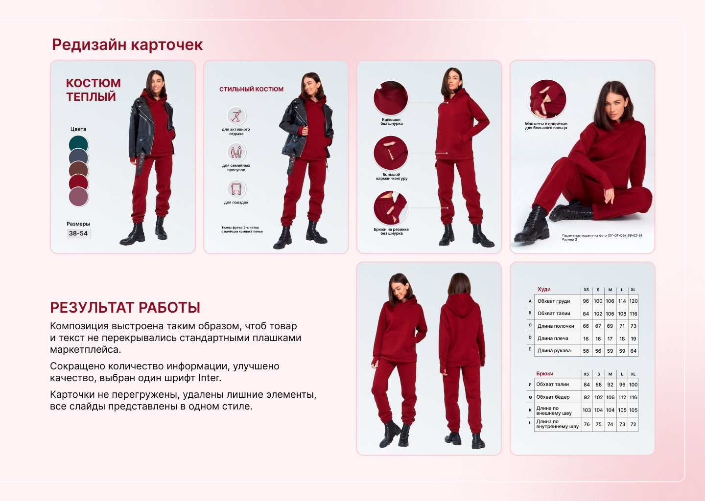 Редизайн карточки товара WB — Изображение №4 — Графика, Маркетинг на Dprofile