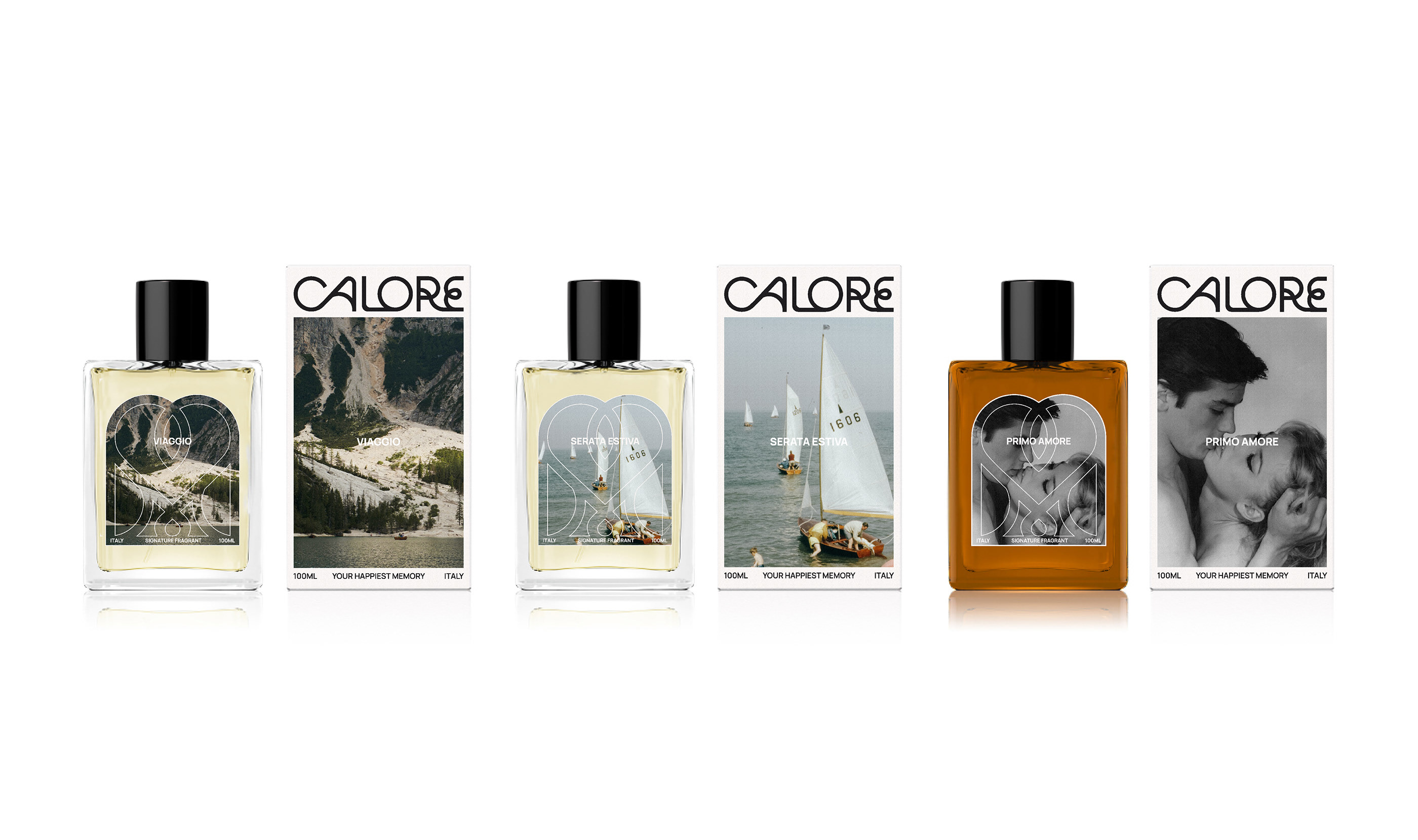 CALORE brand identity for the brand of perfumery — Изображение №8 — Брендинг на Dprofile