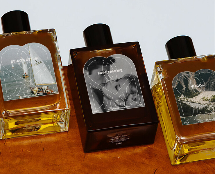 CALORE brand identity for the brand of perfumery — Брендинг на Dprofile