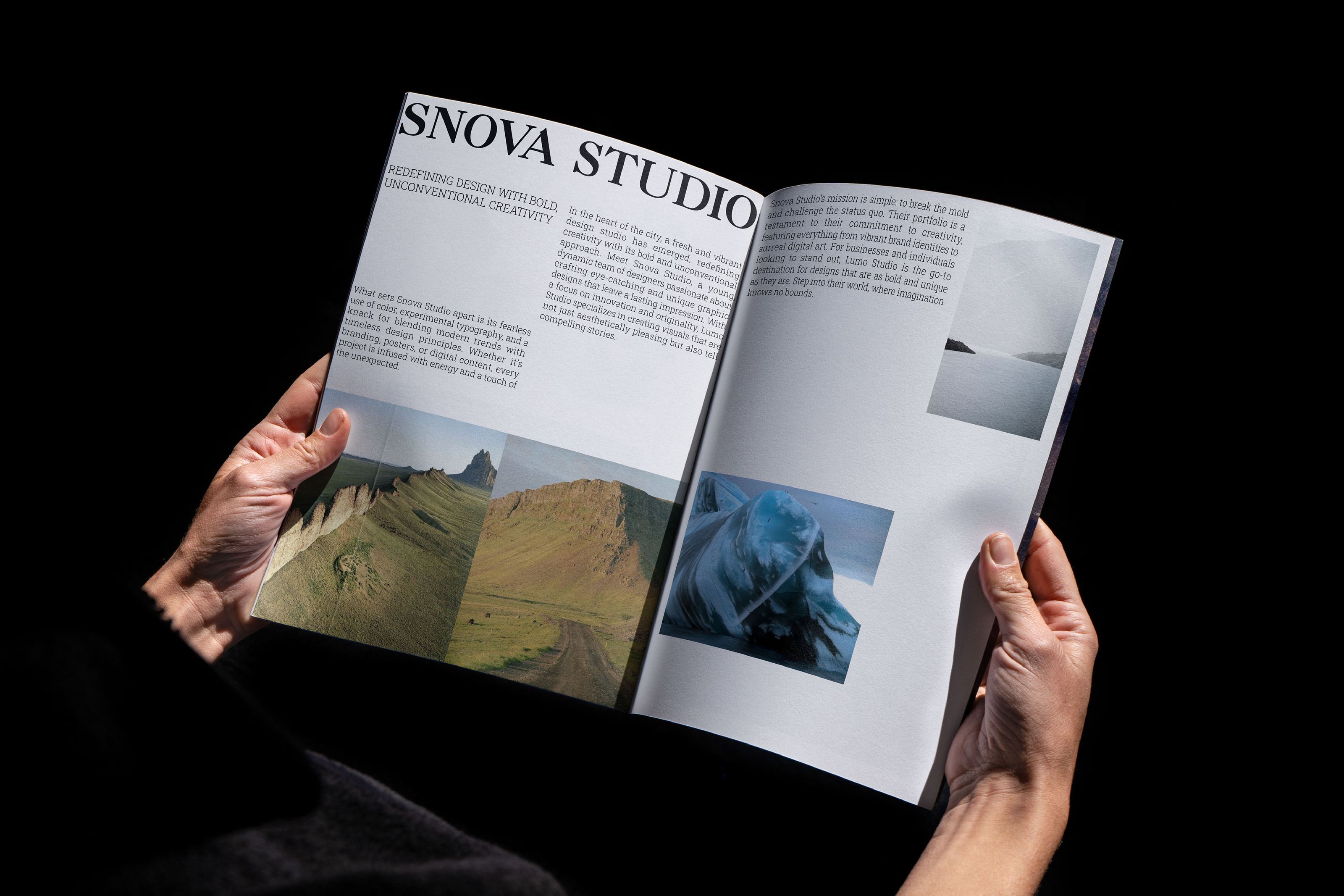 SNOVA STUDIO / GRAPHIC DESIGN STUDIO IDENTITY — Изображение №8 — Брендинг на Dprofile