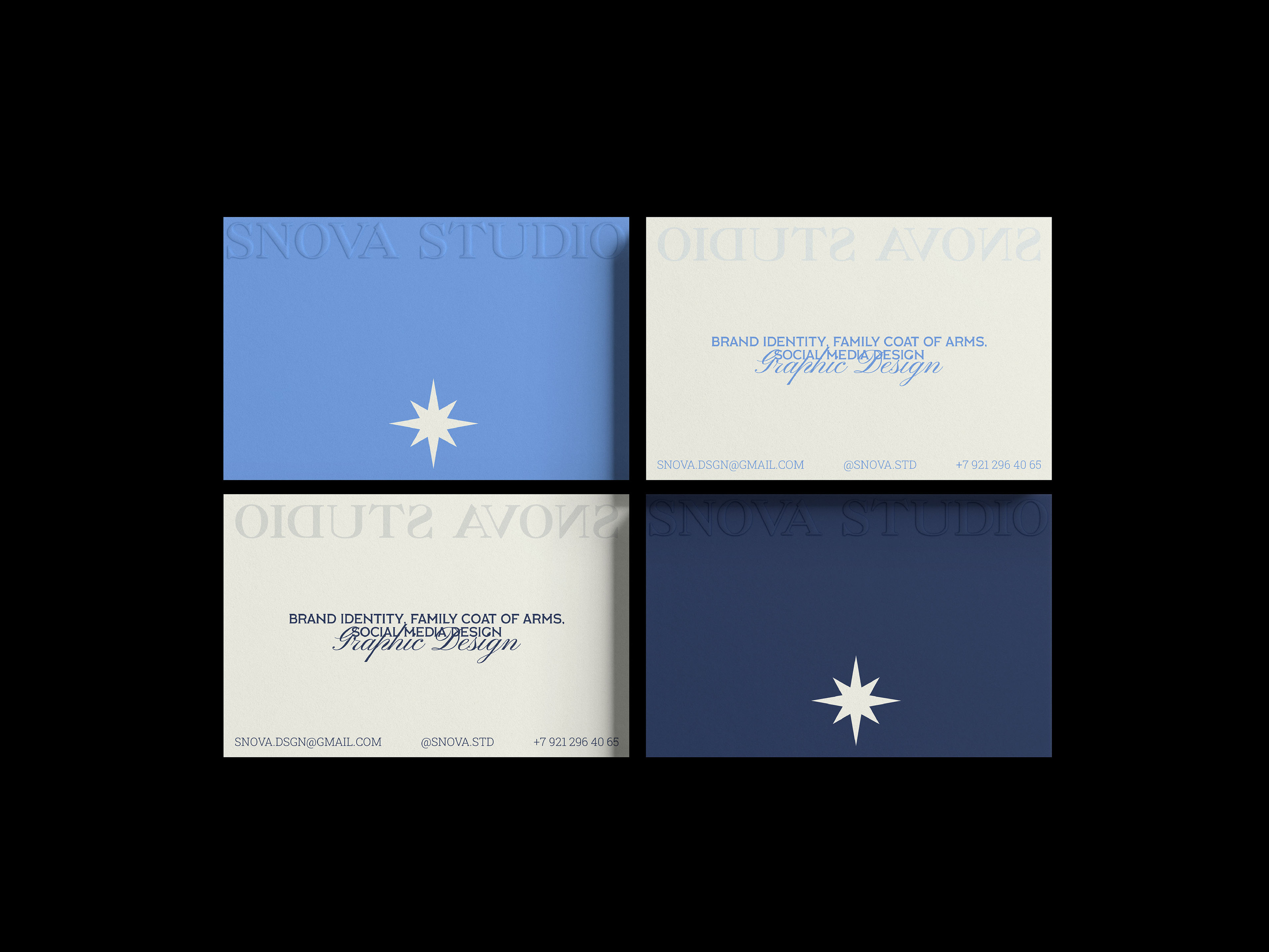 SNOVA STUDIO / GRAPHIC DESIGN STUDIO IDENTITY — Изображение №6 — Брендинг на Dprofile