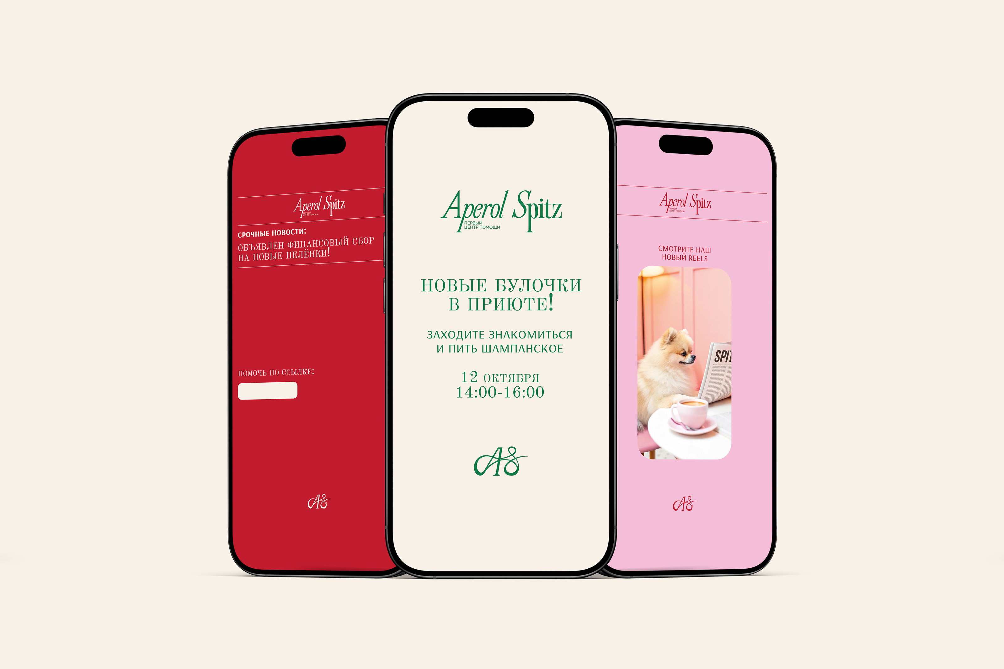 APEROL SPITZ - brand identity + social media design — Изображение №3 — Брендинг на Dprofile