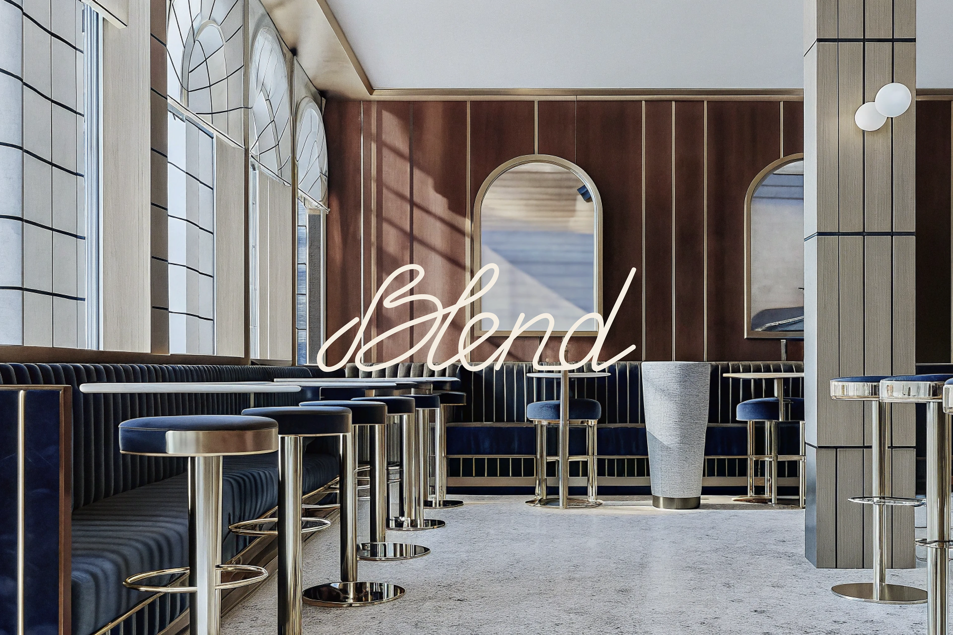 BLEND / BRAND IDENTITY + SOCIAL MEDIA DESIGN — Изображение №3 — Брендинг на Dprofile