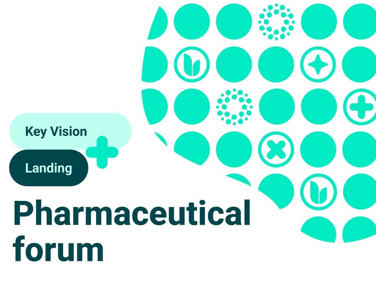 Key Vision and Landing for pharmaceutical forum — Брендинг, Маркетинг на Dprofile