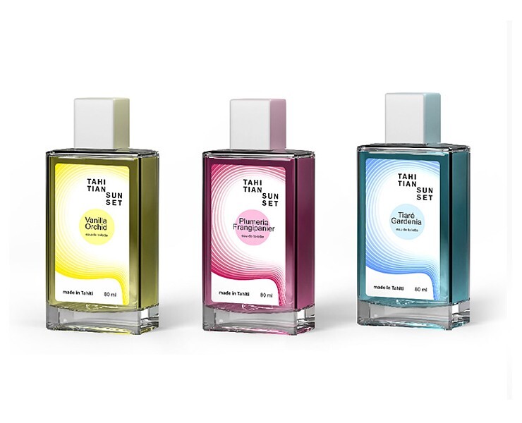 TAHITIAN SUNSET | Еau de toilette — Брендинг, Иллюстрация на Dprofile