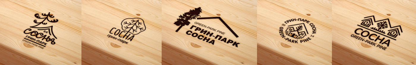 Фирменный стиль для Грин-парк "Сосна" — Изображение №4 — Брендинг на Dprofile