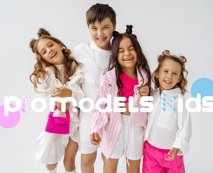 Разработка логотипа для детского модельного агентства — Графика на Dprofile