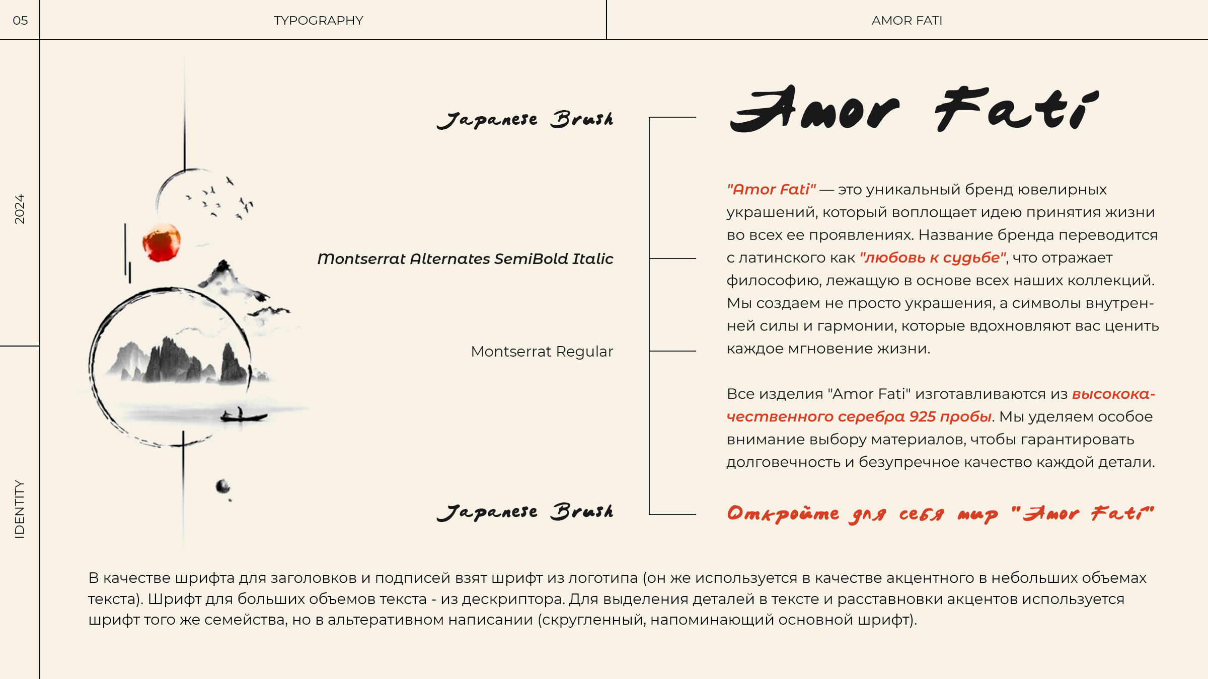 Айдентика для бренда украшений Amor Fati — Изображение №6 — Брендинг на Dprofile
