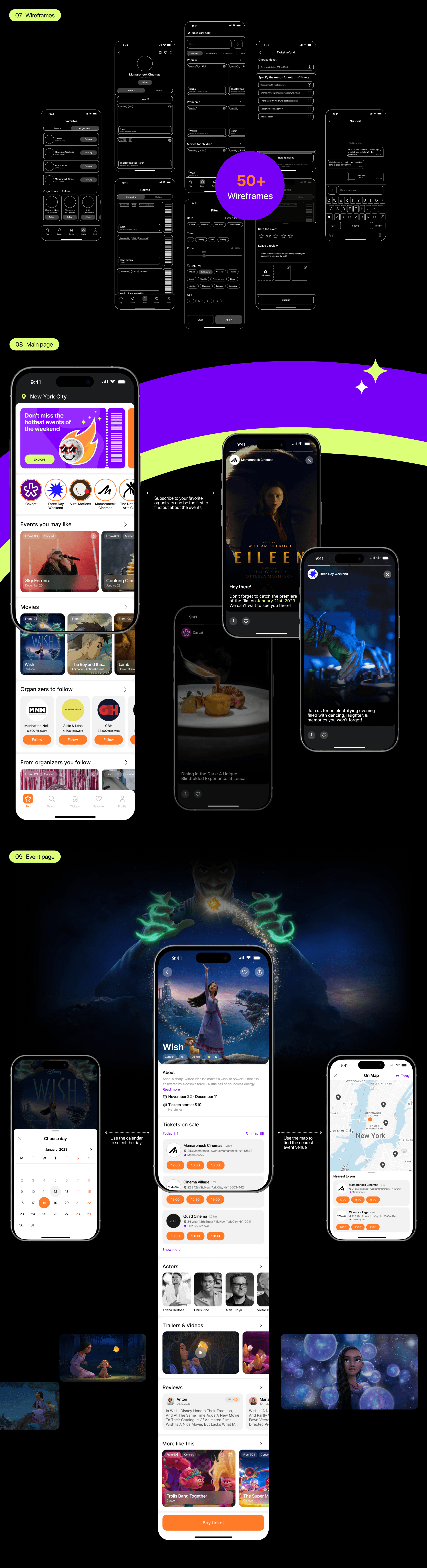 GetEvent | Mobile App — Изображение №4 — Интерфейсы на Dprofile