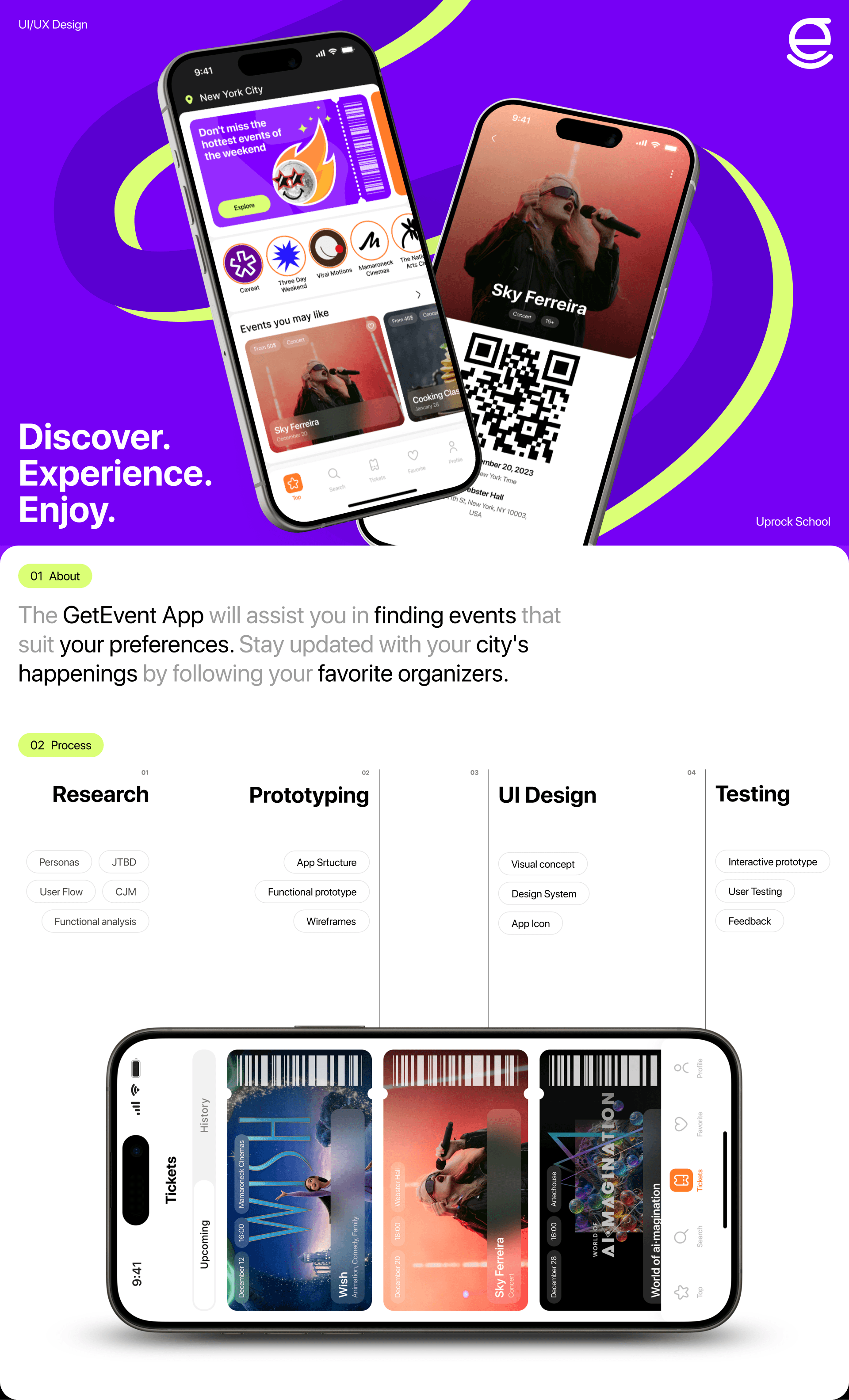 GetEvent | Mobile App — Изображение №1 — Интерфейсы на Dprofile