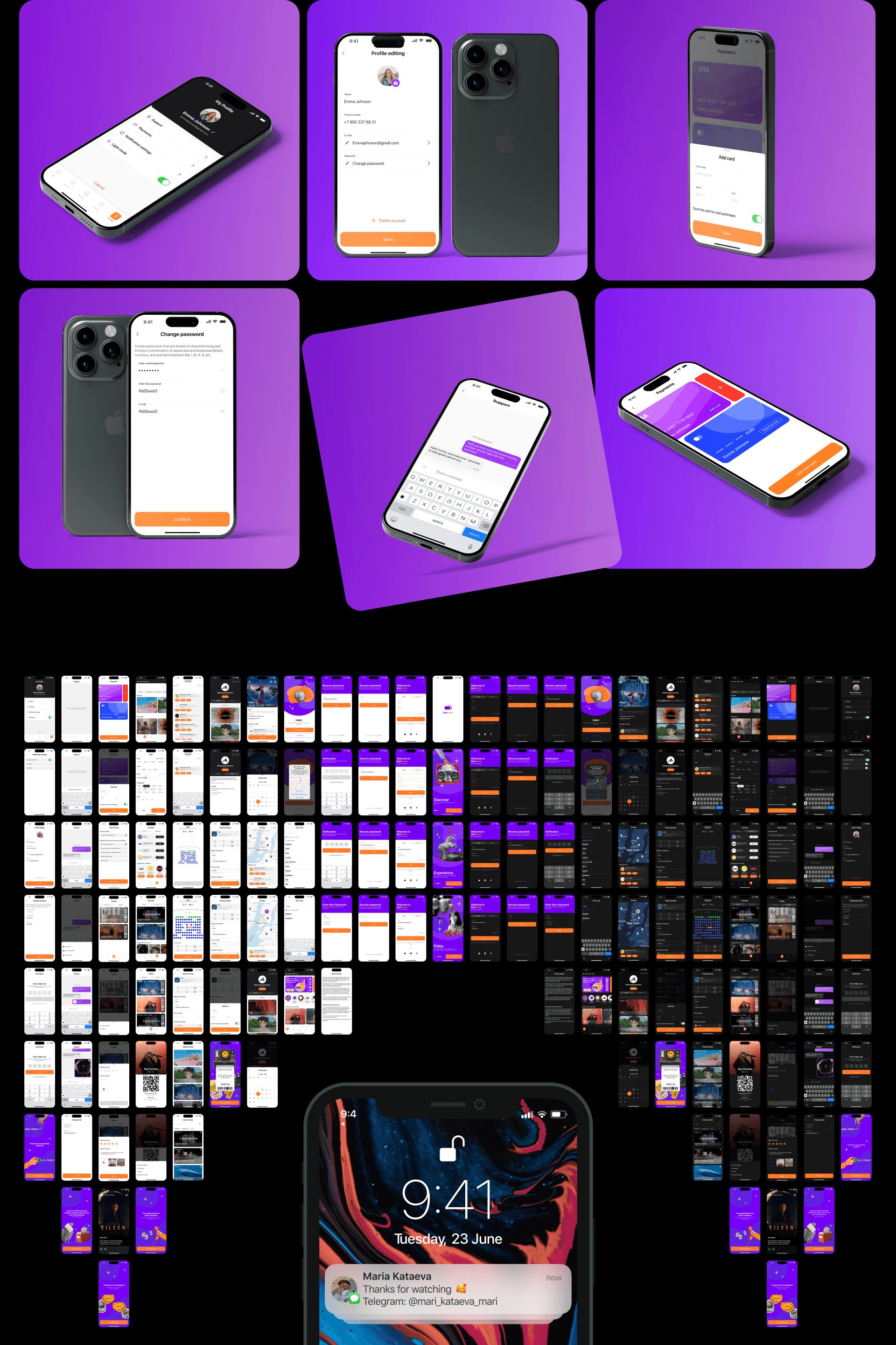 GetEvent | Mobile App — Изображение №6 — Интерфейсы на Dprofile