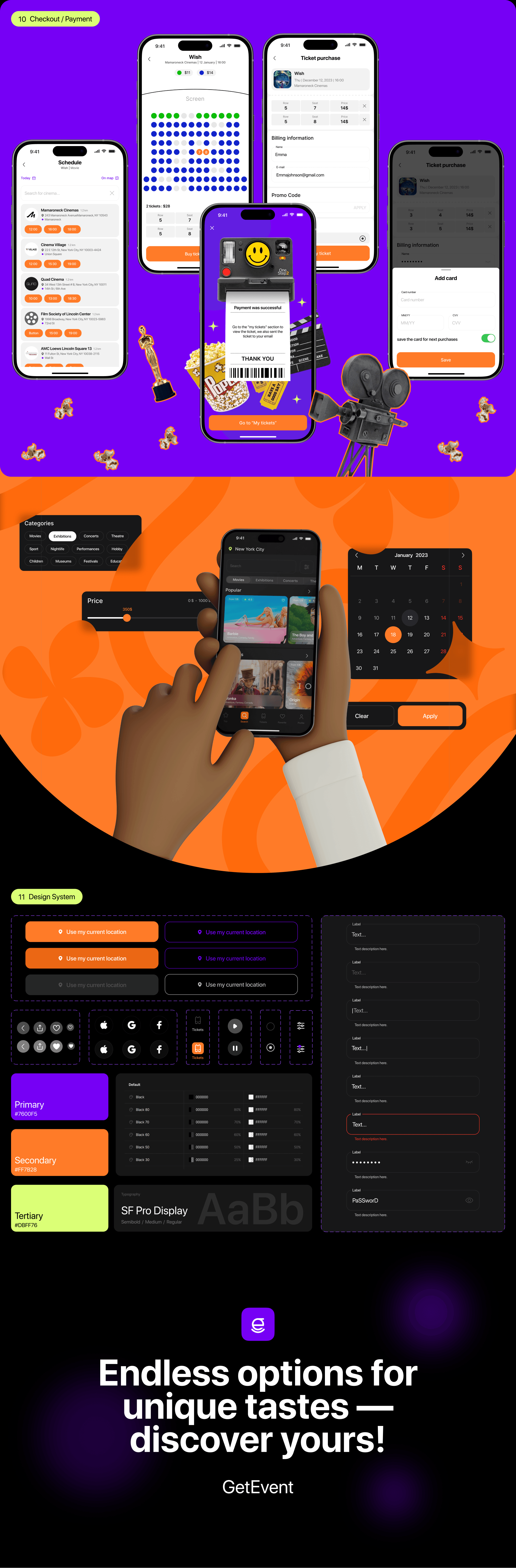 GetEvent | Mobile App — Изображение №5 — Интерфейсы на Dprofile