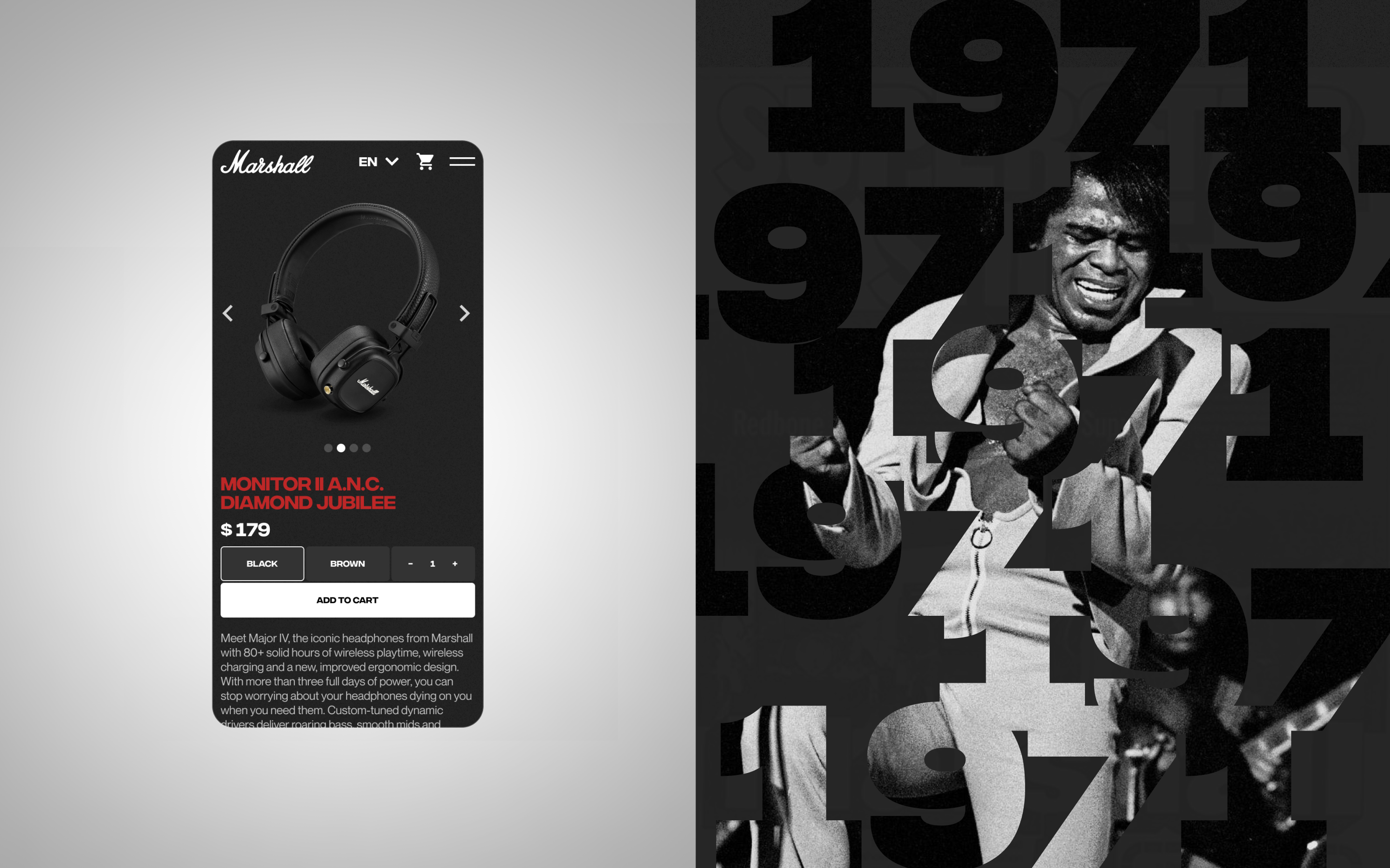 E-commerce | Marshall.com — Изображение №11 — Интерфейсы на Dprofile