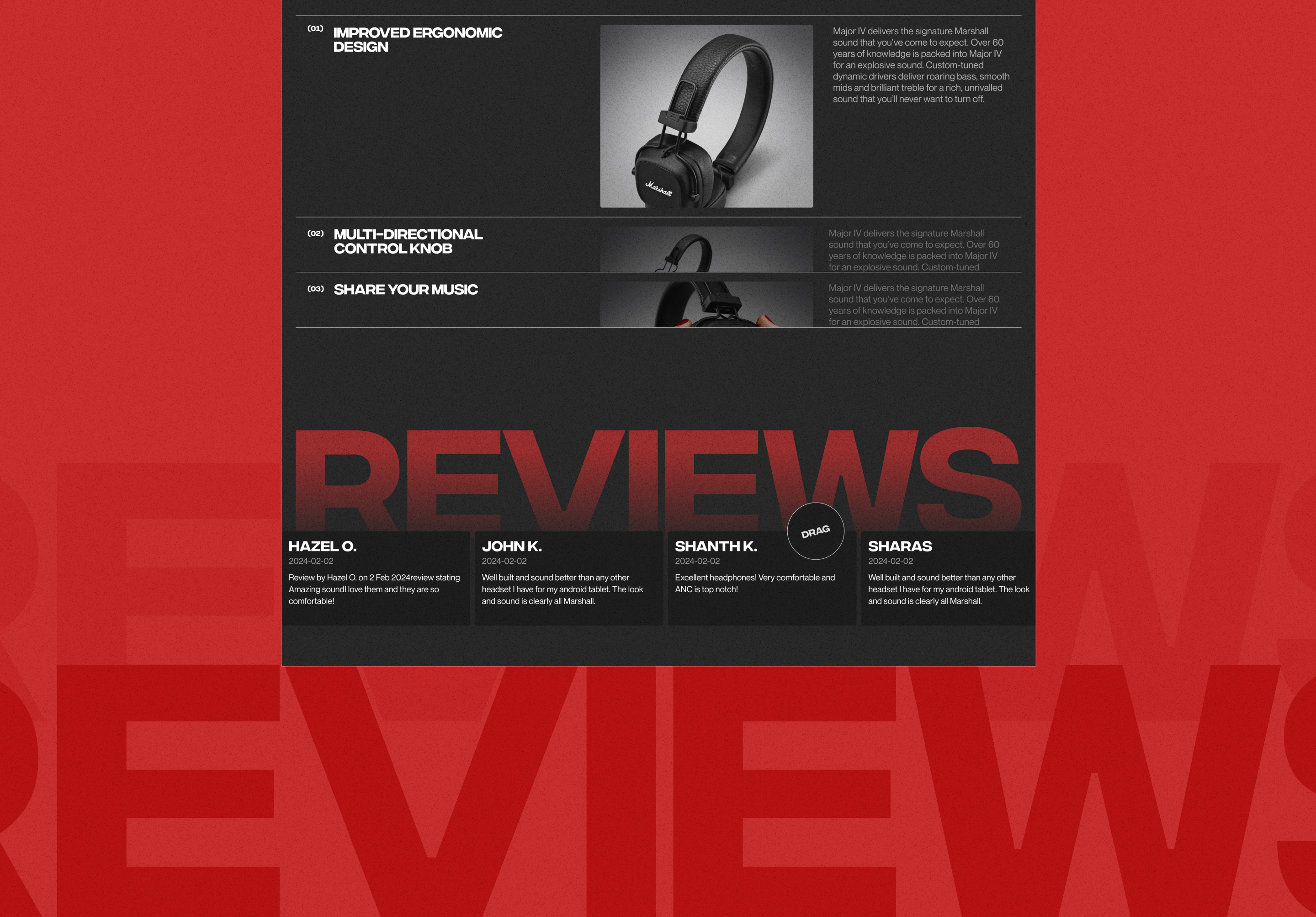 E-commerce | Marshall.com — Изображение №10 — Интерфейсы на Dprofile