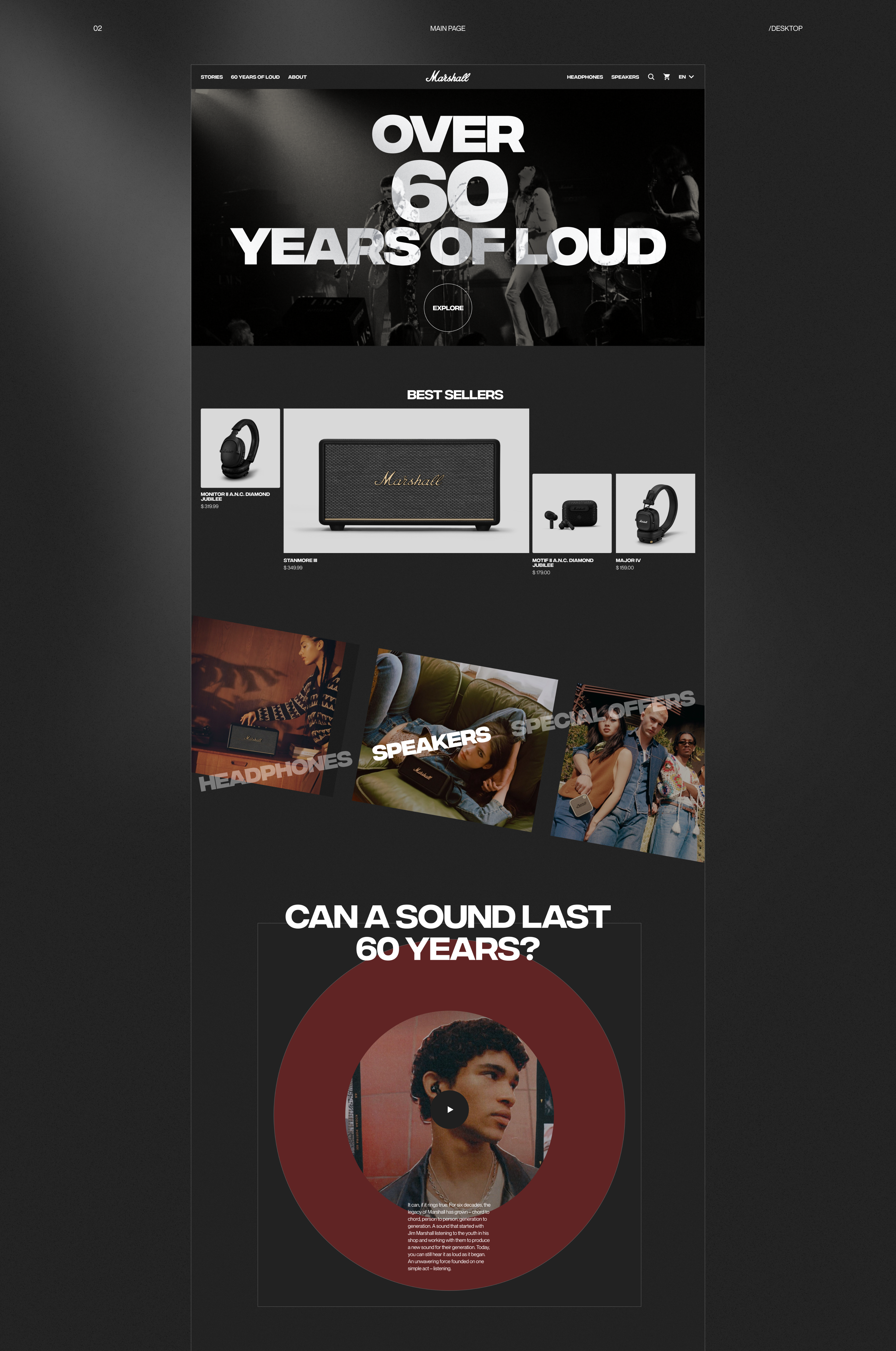 E-commerce | Marshall.com — Изображение №3 — Интерфейсы на Dprofile