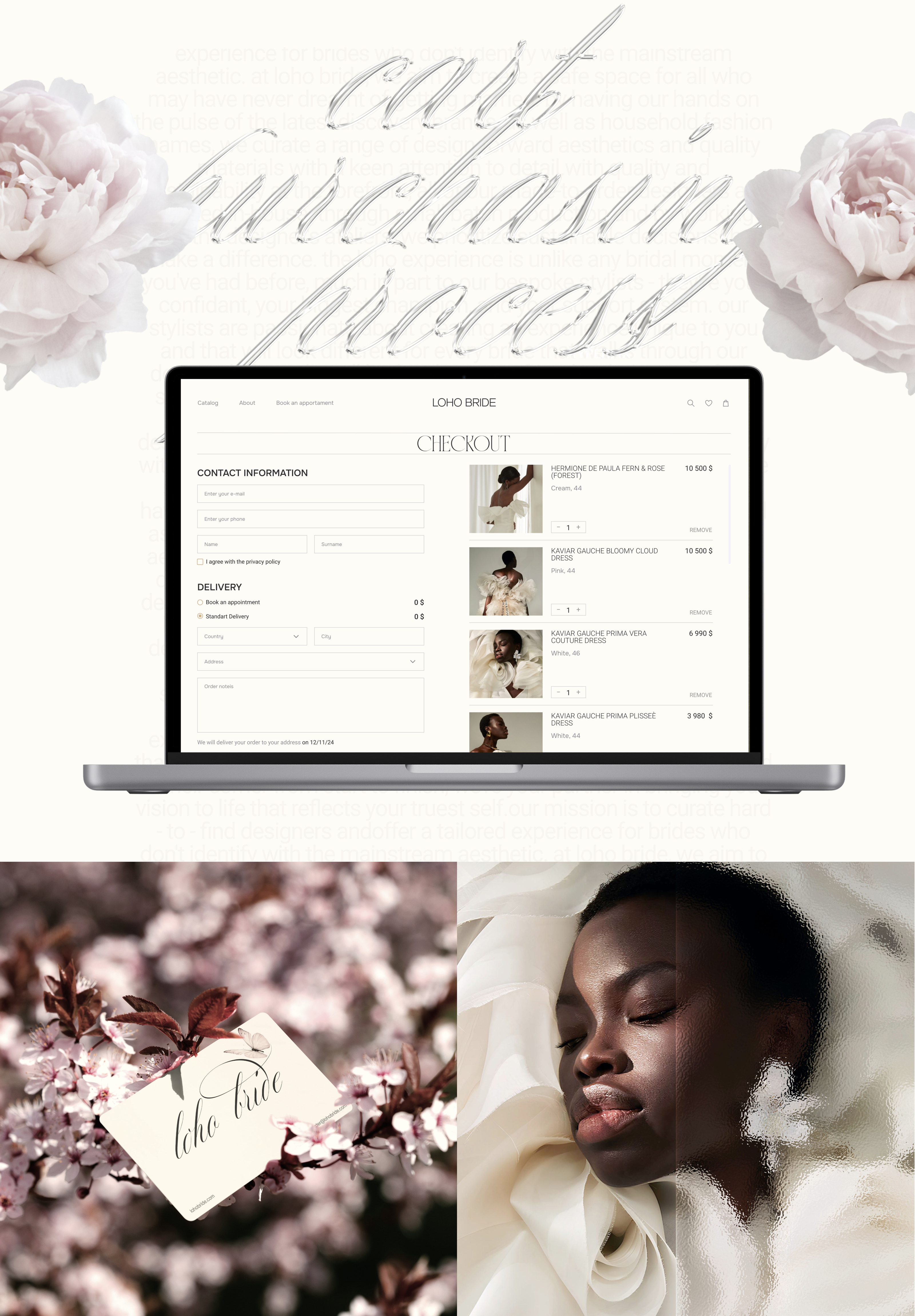 LOHO BRIDE|Интернет-магазин — Изображение №6 — Интерфейсы на Dprofile