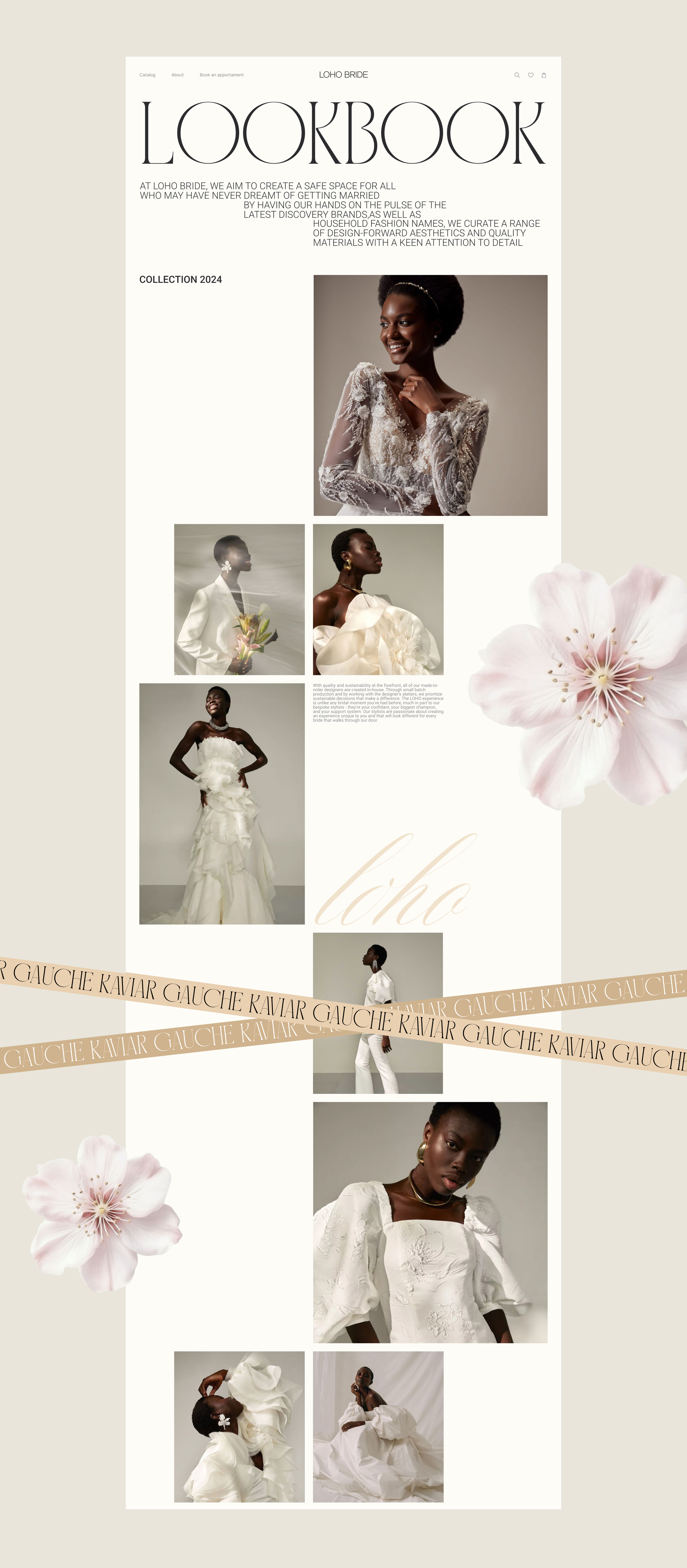 LOHO BRIDE|Интернет-магазин — Изображение №7 — Интерфейсы на Dprofile