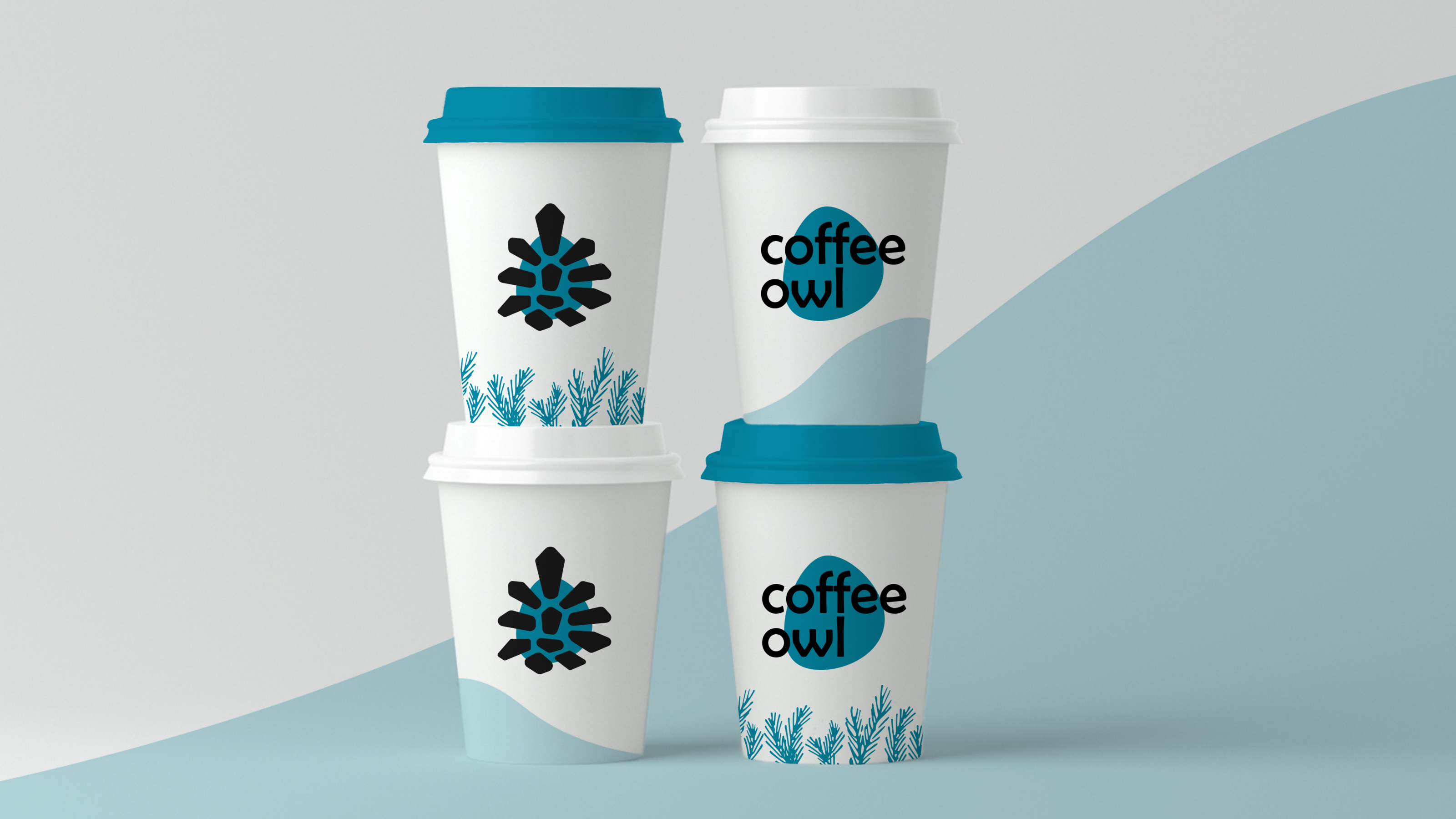 Coffee owl • Франшиза кофеейн | Brand identity — Изображение №5 — Брендинг на Dprofile