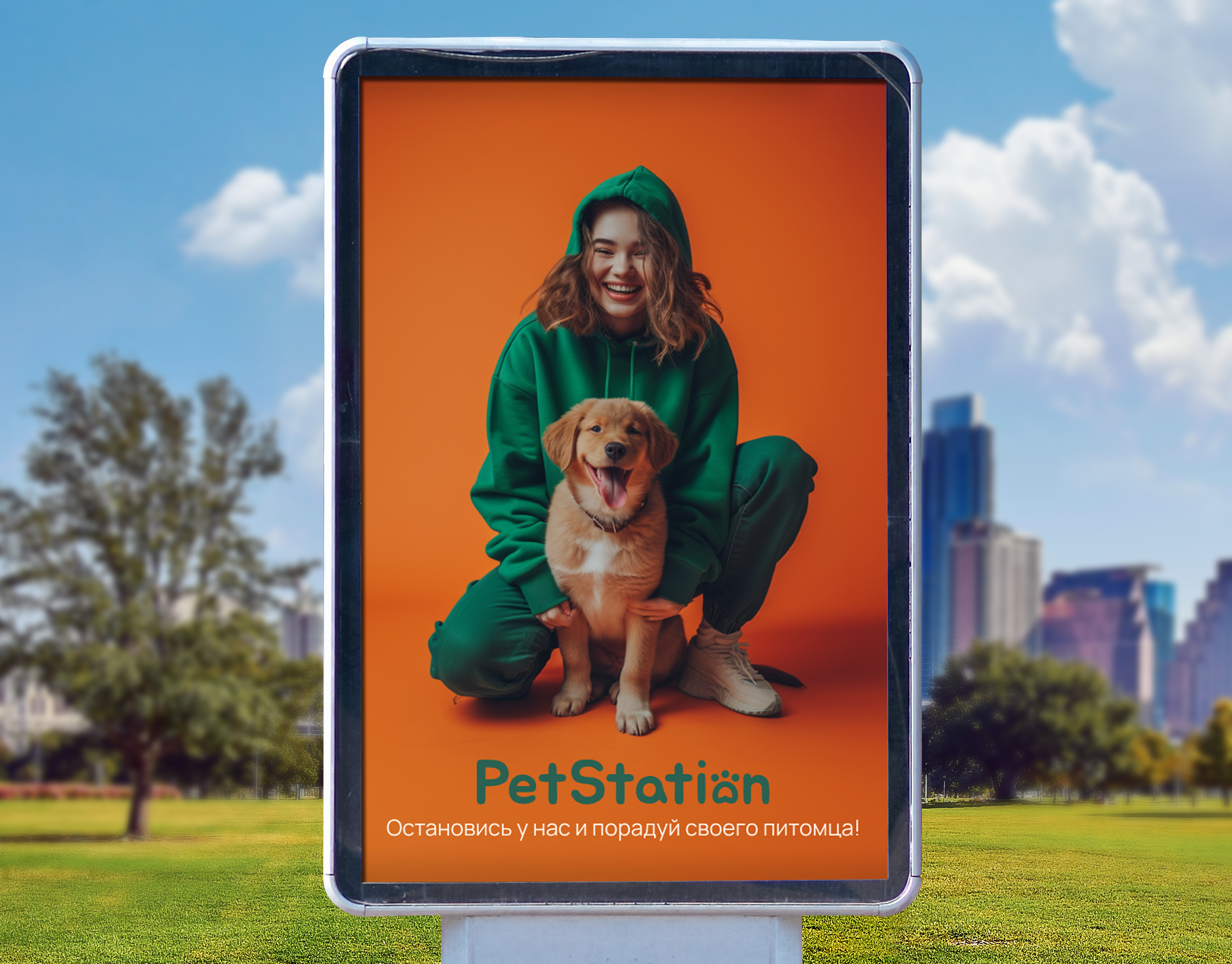 Фирменный стиль для "PetStation" — Изображение №1 — Брендинг, Графика на Dprofile