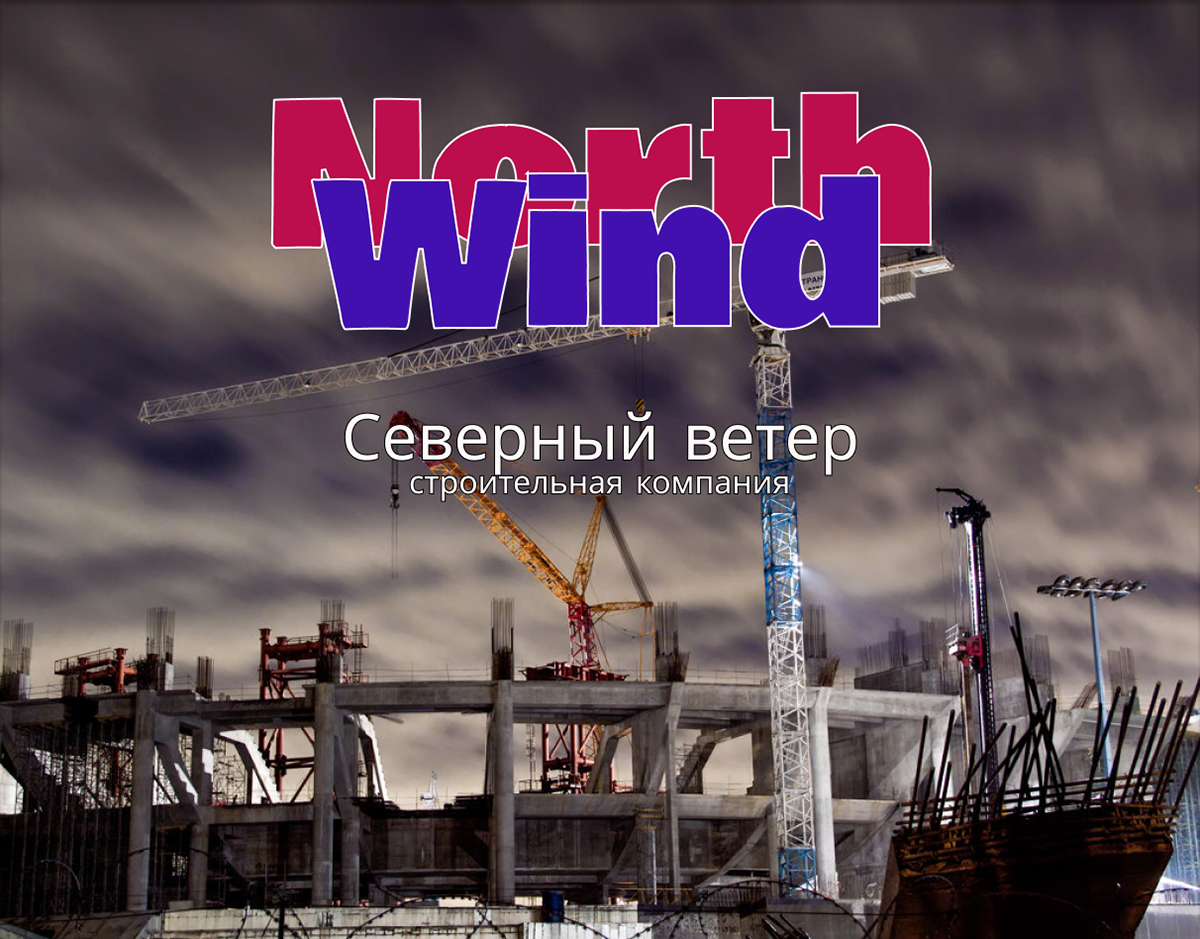 Для строительной компании "Северный ветер" — Изображение №1 — Брендинг на Dprofile