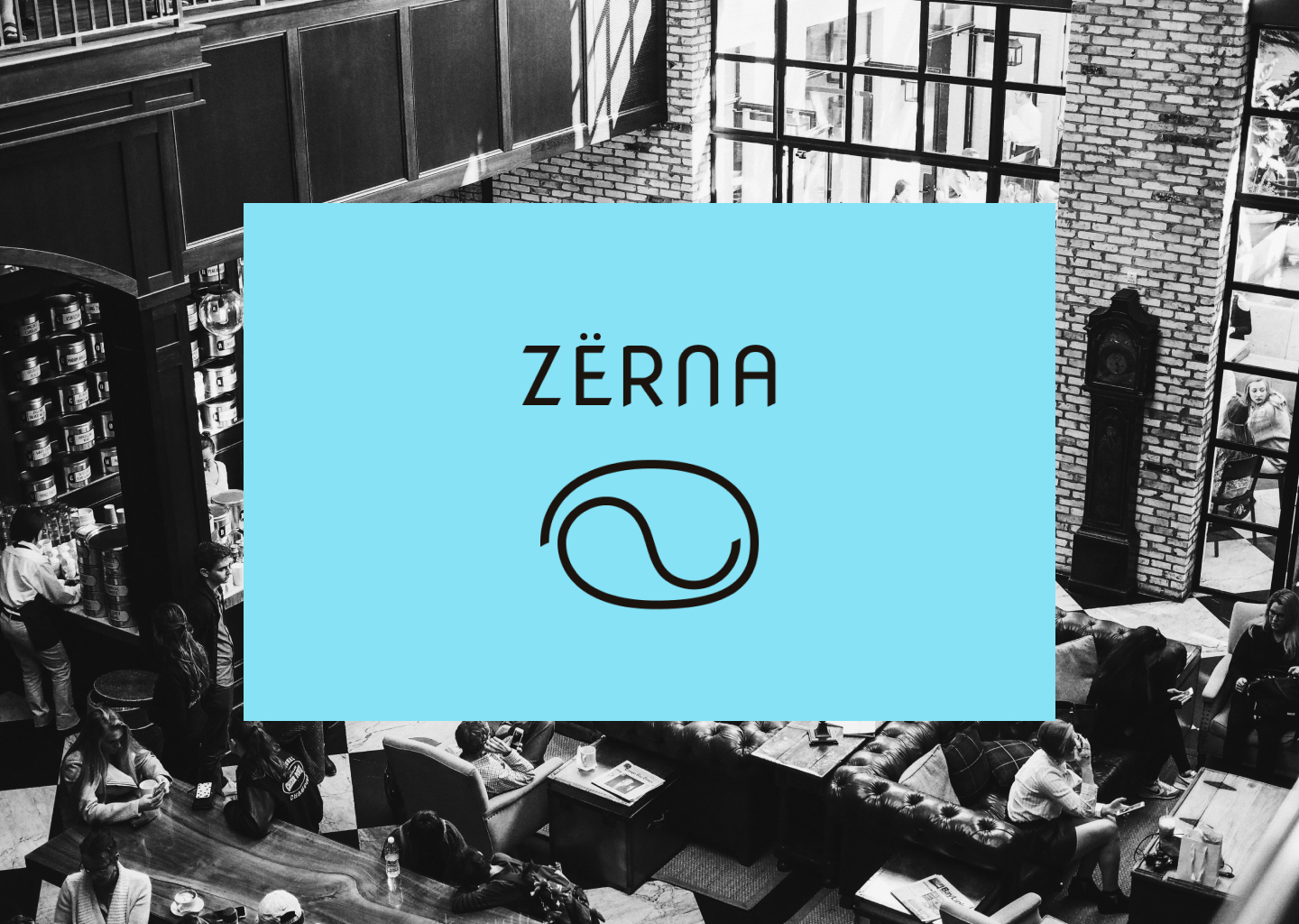 ZERNA | Айдентика кофейни — Изображение №1 — Брендинг на Dprofile