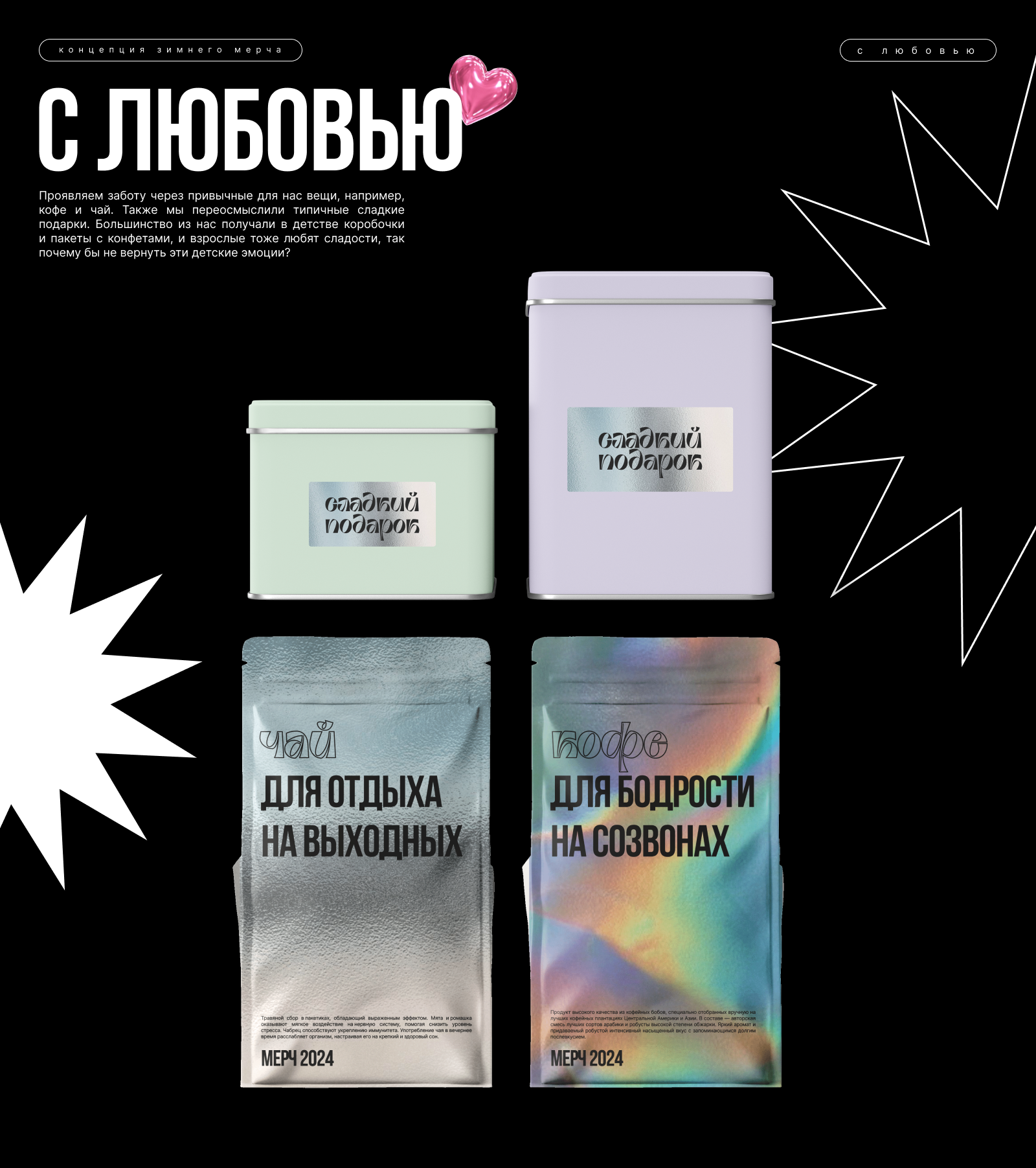 Новогодний мерч для корпоратива — Изображение №7 — Брендинг, Графика на Dprofile