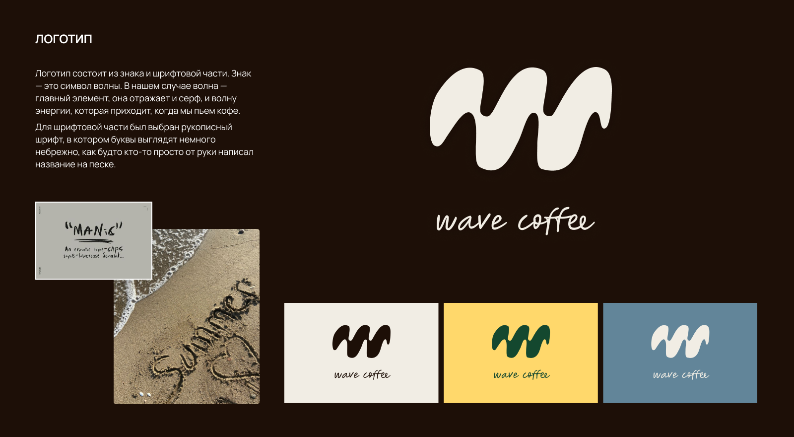 Wave Coffee | Айдентика кофейни — Изображение №3 — Брендинг на Dprofile