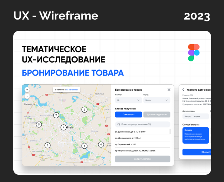 Тематическое ux-исследование | Бронирование товара на Dprofile