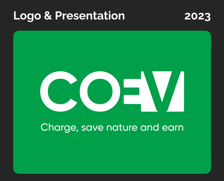 COEV | Логотип и презентация для стартапа на Dprofile