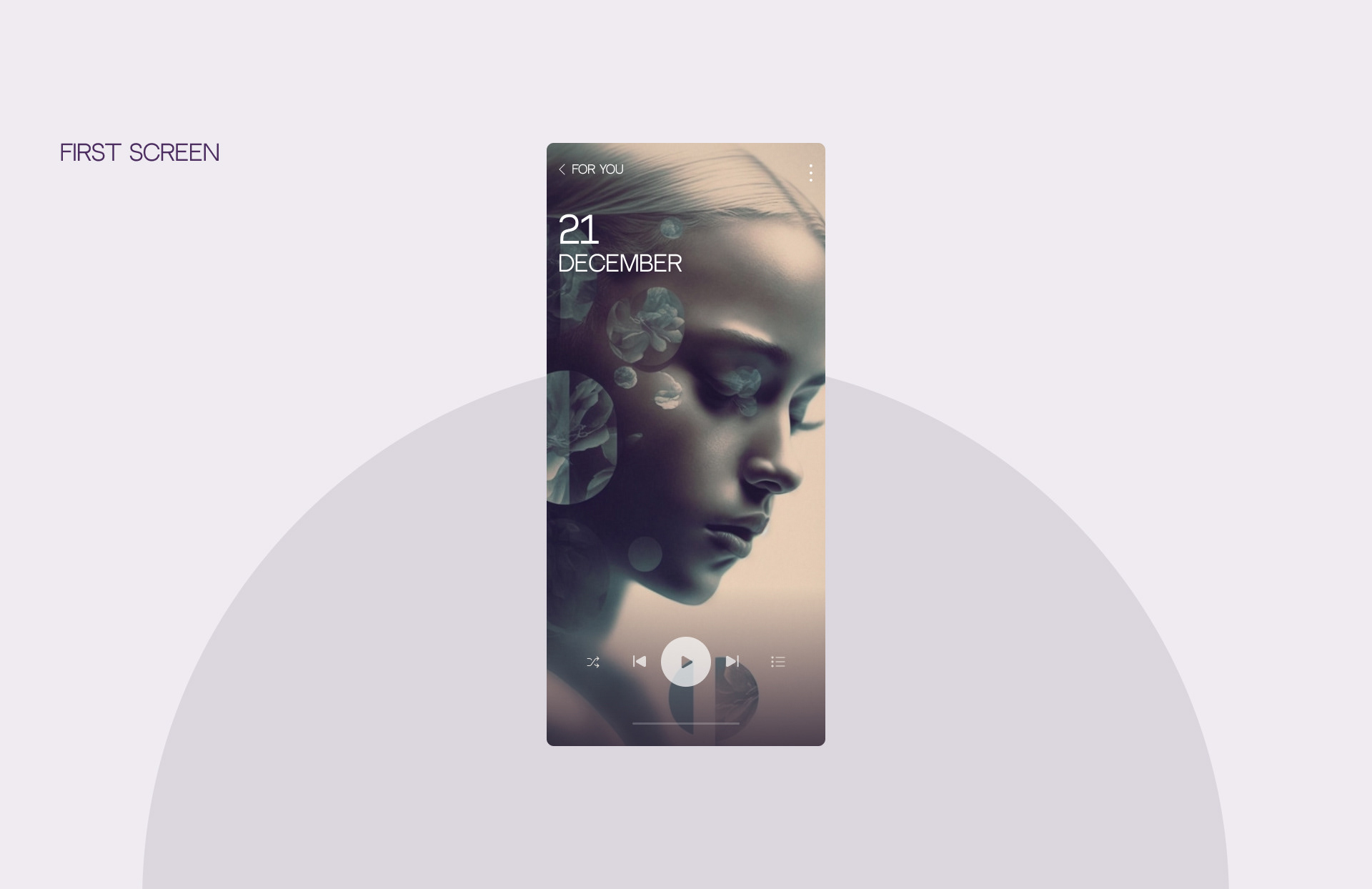 Daily playlist | Mobile App concept — Изображение №4 — Интерфейсы на Dprofile