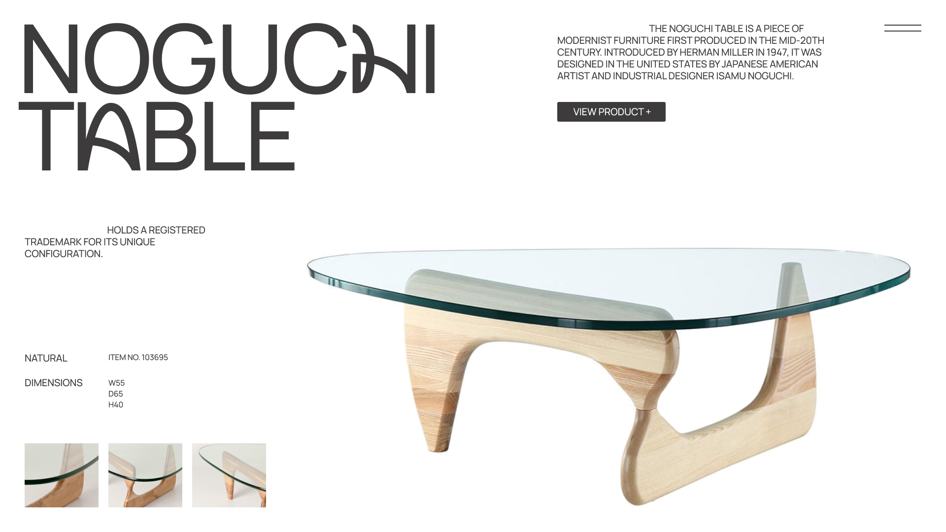 Noguchi table — Изображение №1 — Интерфейсы, Графика на Dprofile