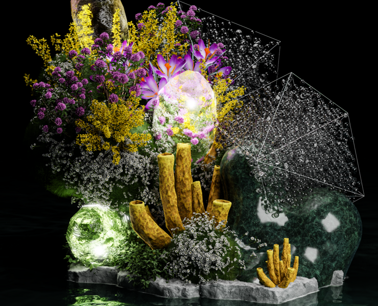 3D Abstract Art #01 — Графика, 3D на Dprofile