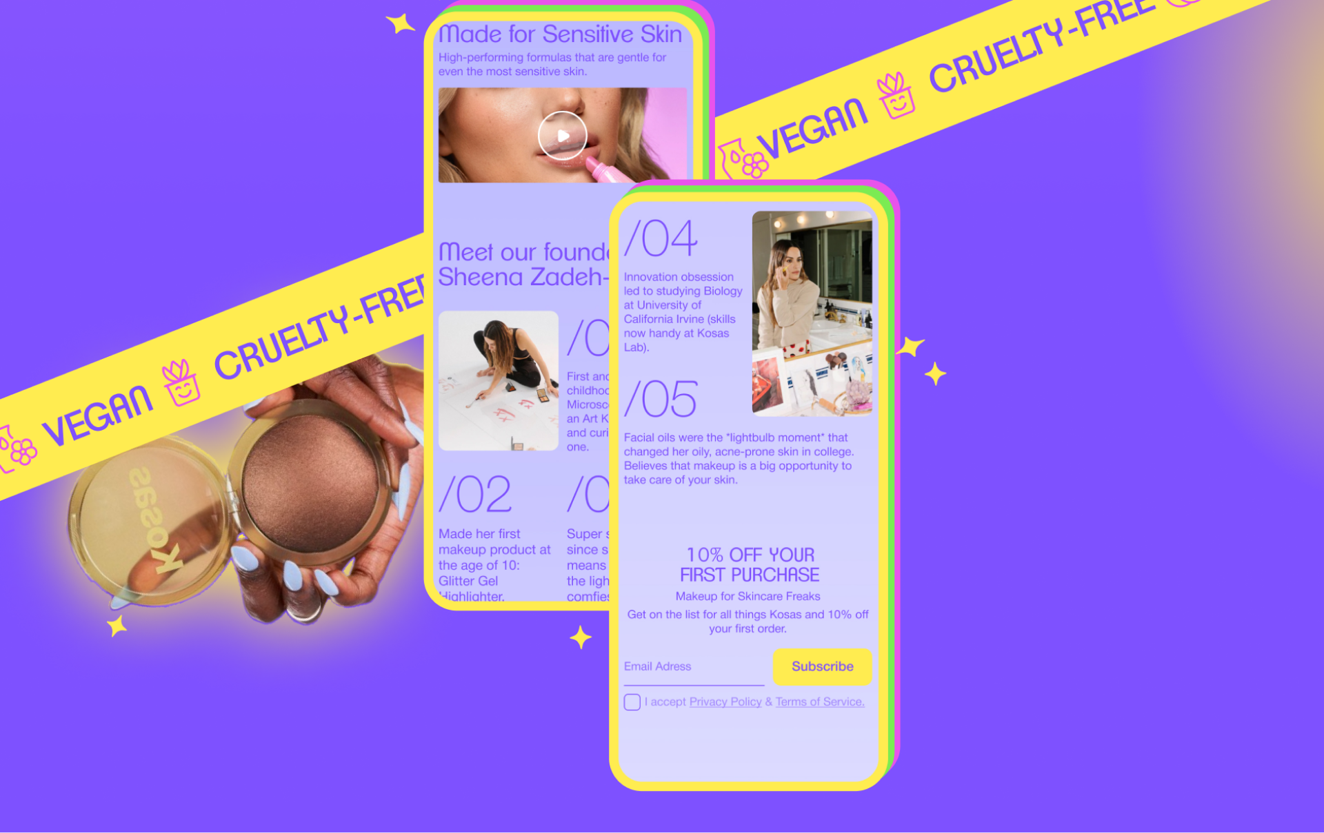 Kosas | E-commerce redesign — Изображение №6 — Интерфейсы на Dprofile